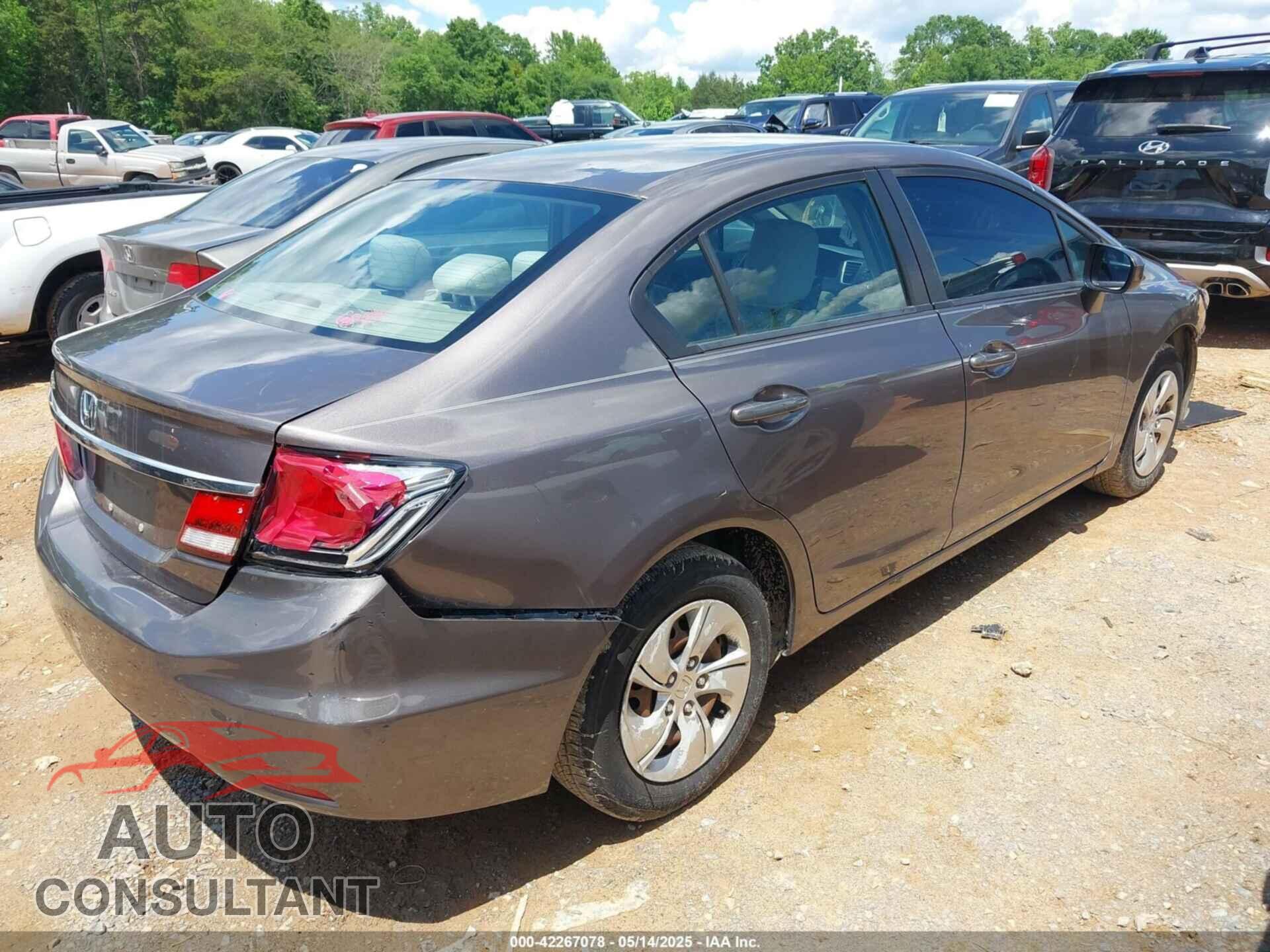 HONDA CIVIC 2014 - 19XFB2F57EE010610