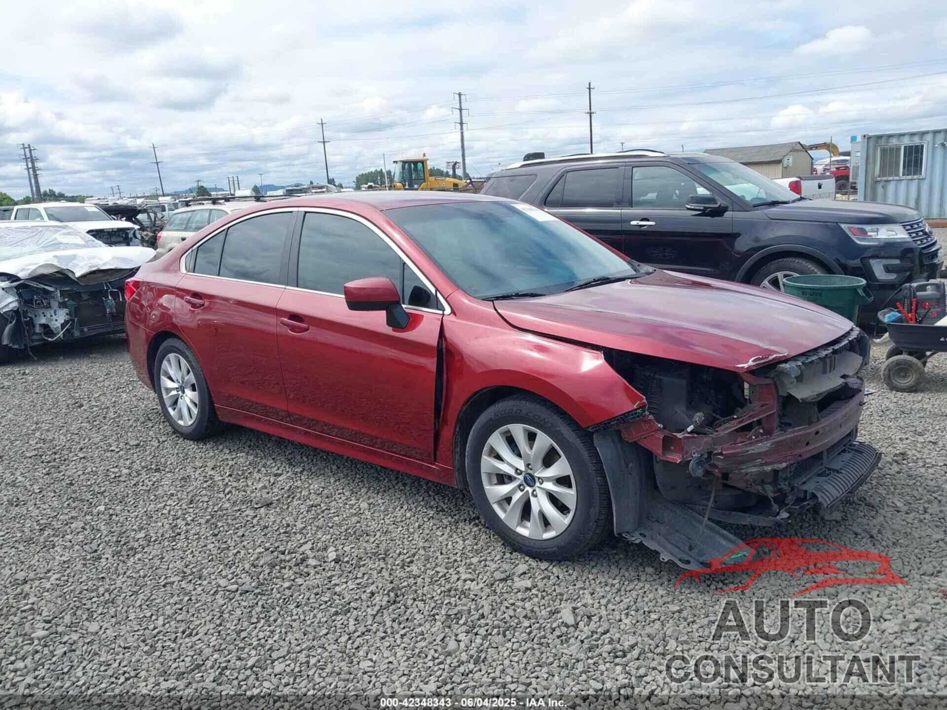 SUBARU LEGACY 2016 - 4S3BNAC69G3019591