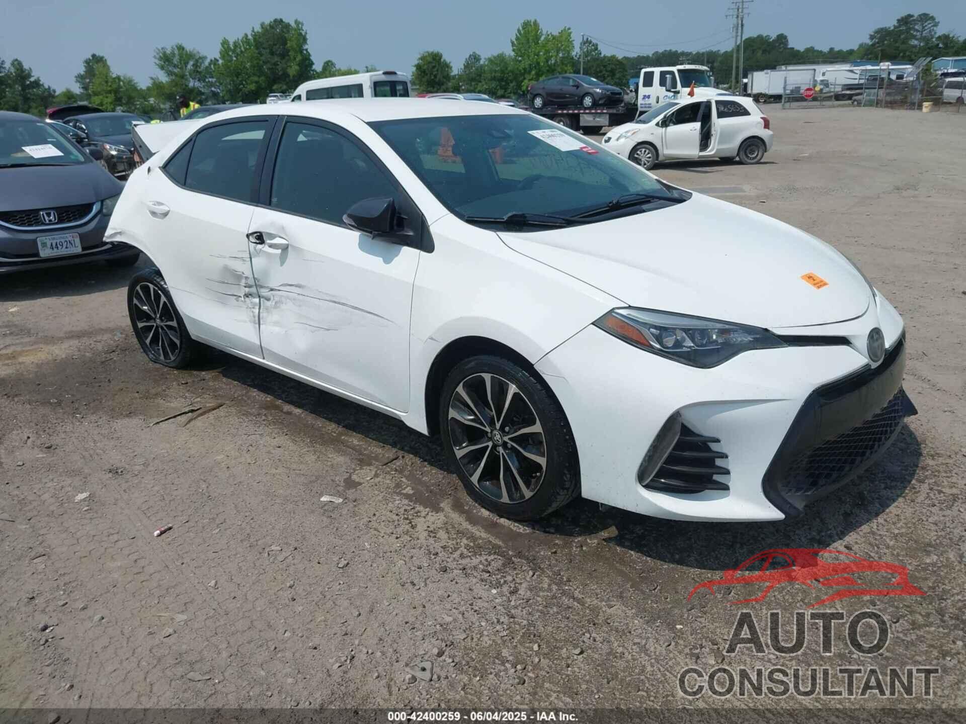 TOYOTA COROLLA 2017 - 2T1BURHE7HC813080