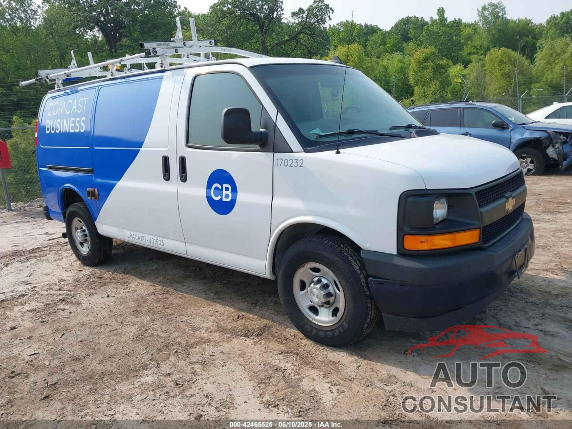 CHEVROLET EXPRESS 2500 2017 - 1GCWGAFF4H1241069