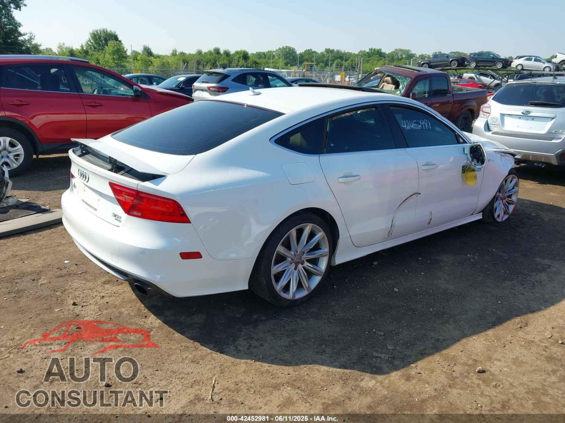 AUDI A7 2012 - WAU3GAFC1CN101990