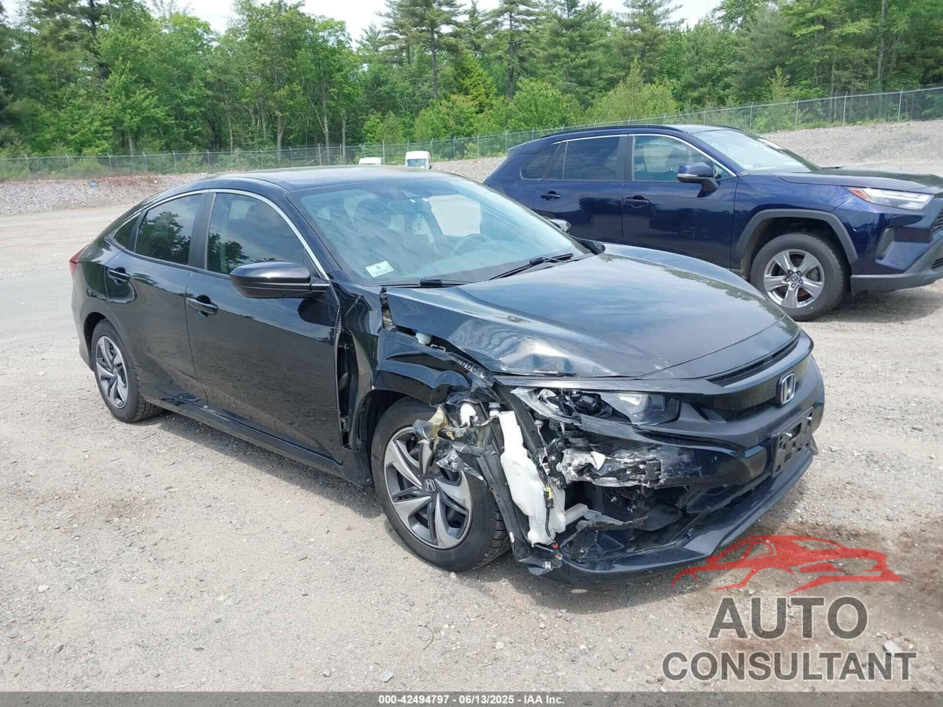 HONDA CIVIC 2019 - 2HGFC2F62KH560739