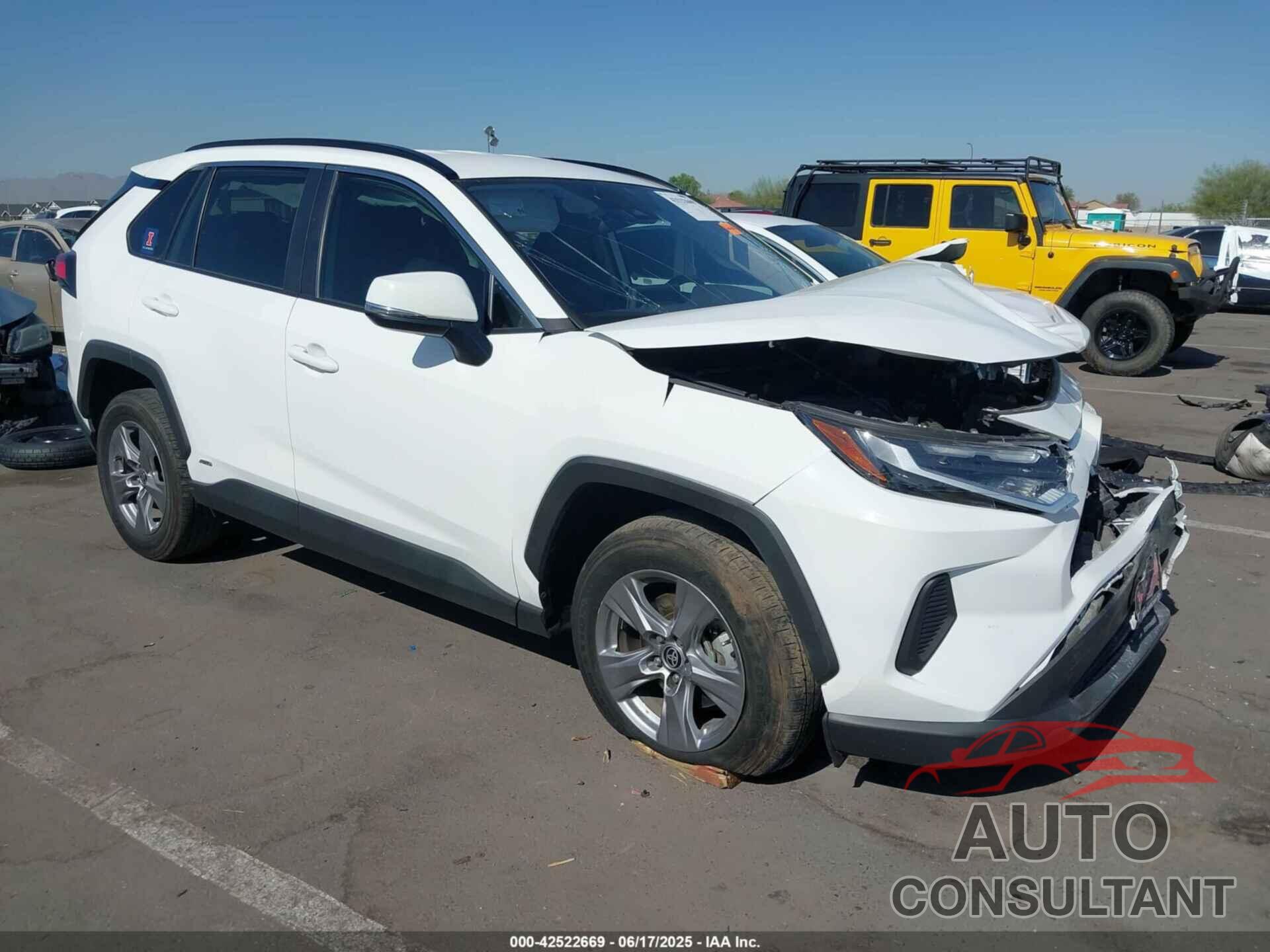 TOYOTA RAV4 HYBRID 2022 - 4T3RWRFV8NU082057