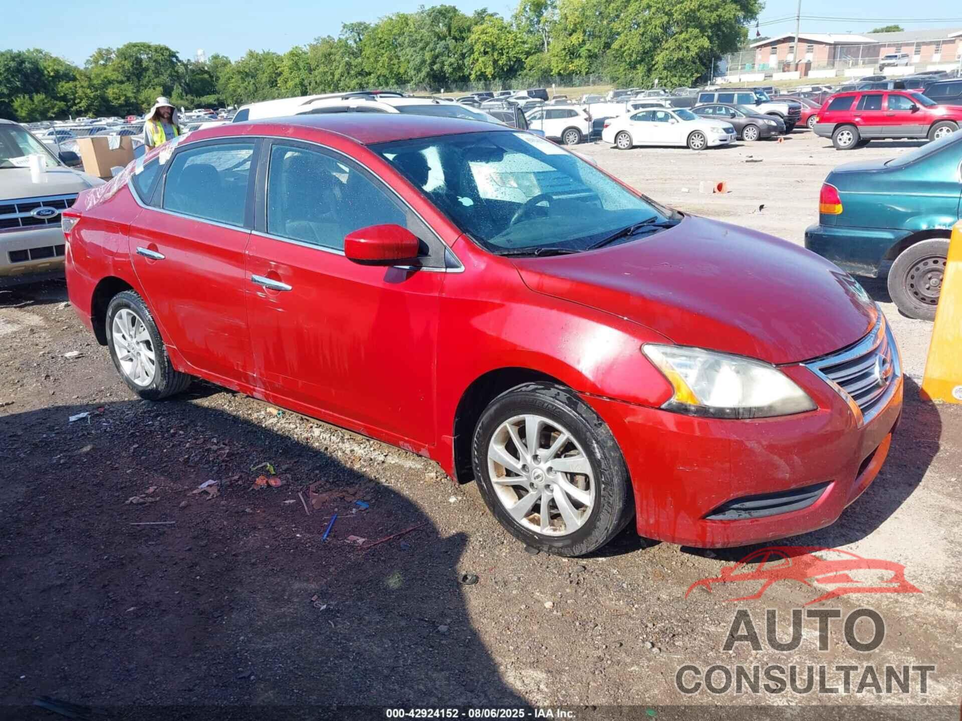 NISSAN SENTRA 2014 - 3N1AB7AP5EY324791