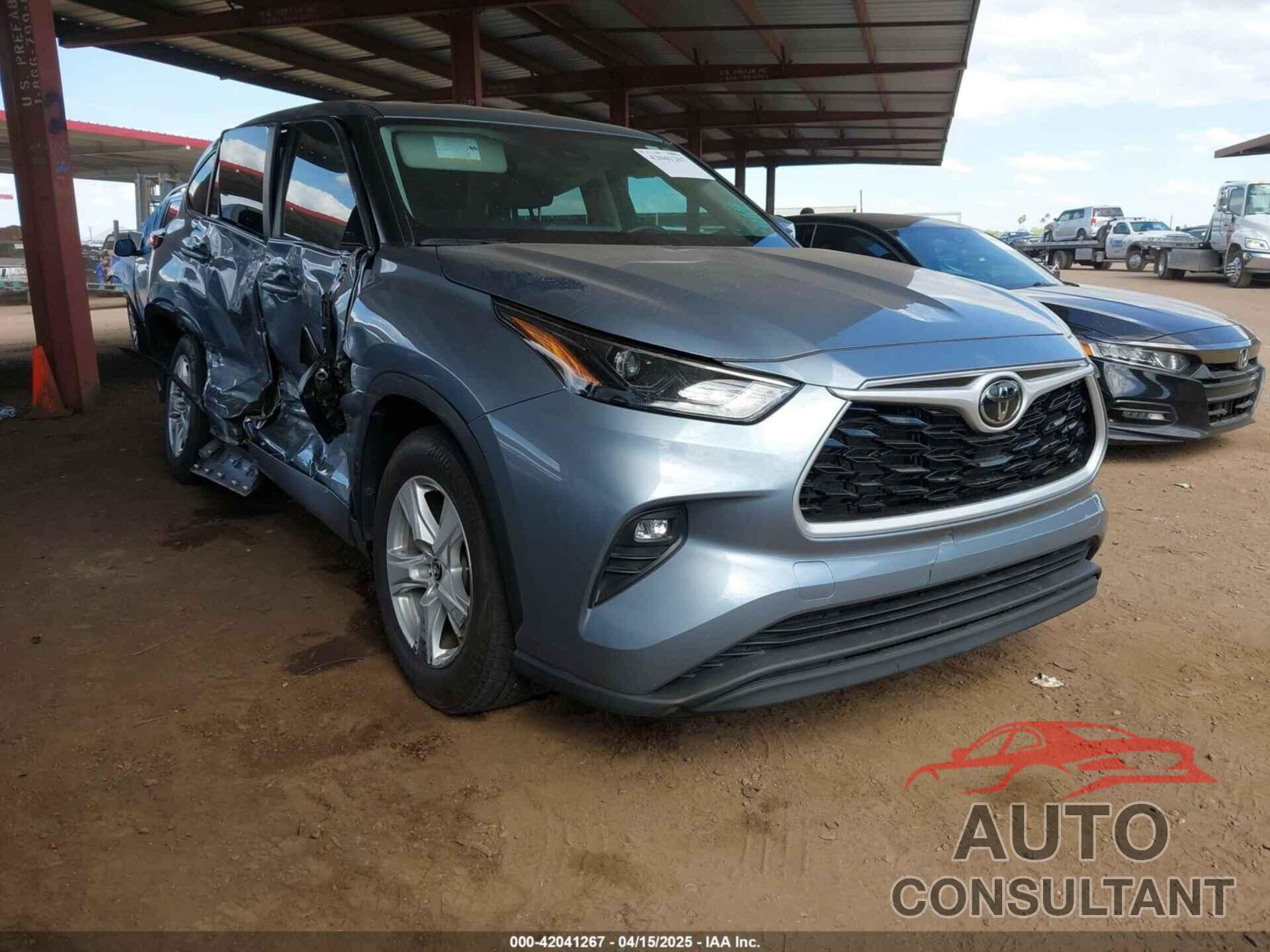 TOYOTA HIGHLANDER 2024 - 5TDKDRAH3RS051413
