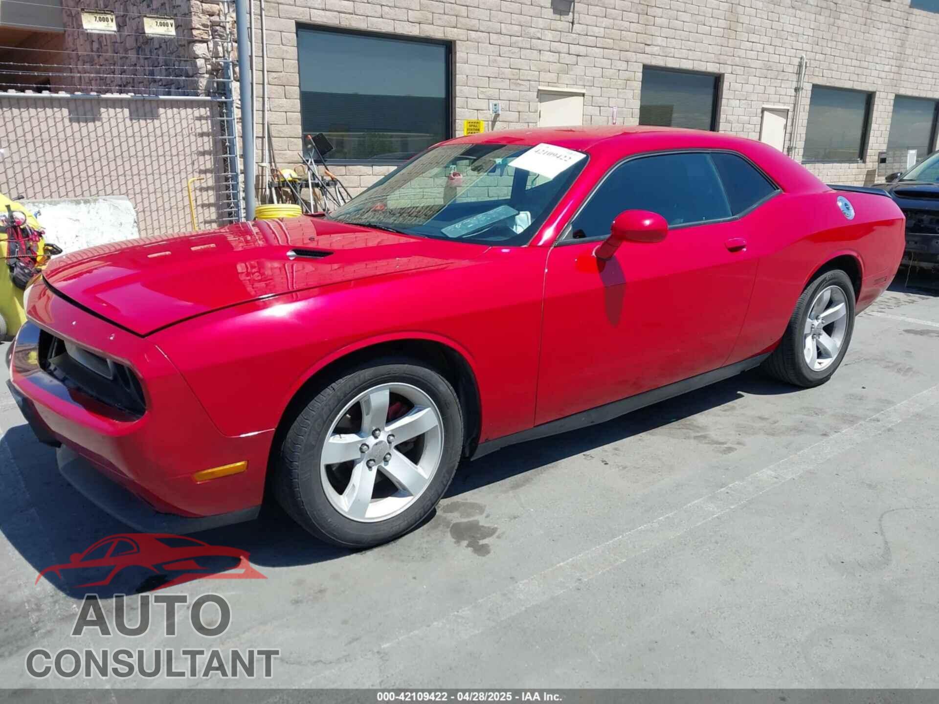 DODGE CHALLENGER 2012 - 2C3CDYAG6CH259656