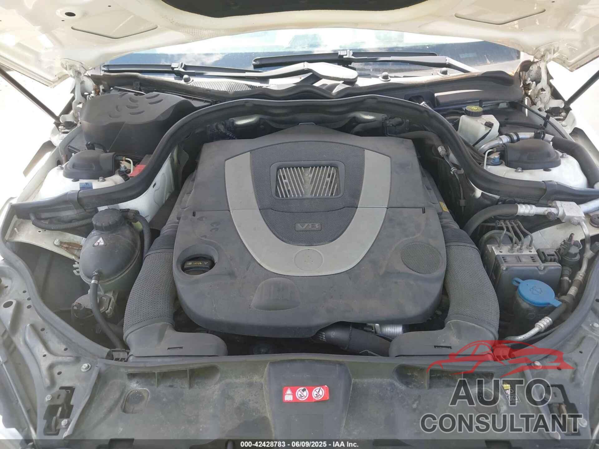 MERCEDES-BENZ E 550 2011 - WDDHF9AB9BA376107