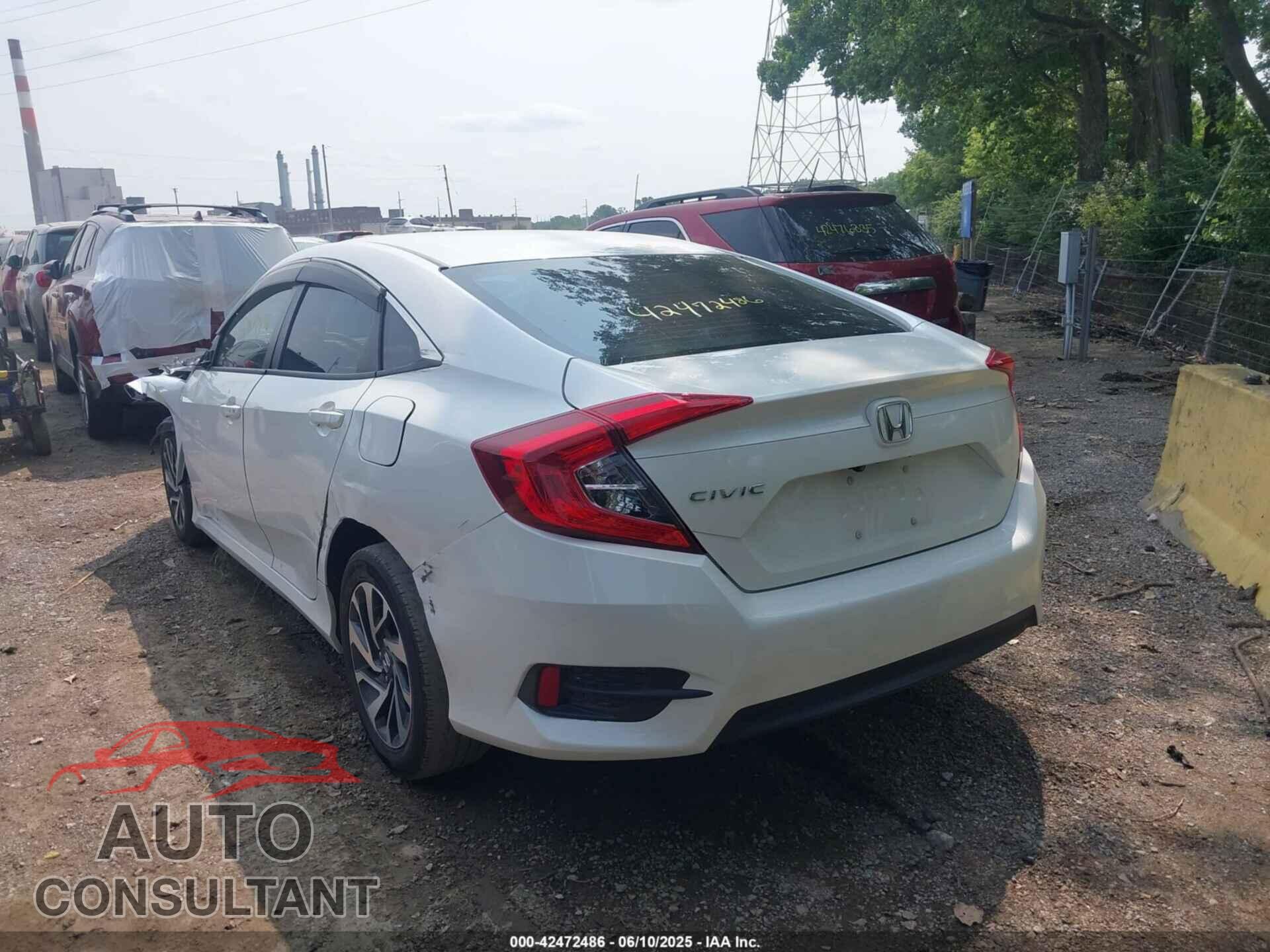 HONDA CIVIC 2016 - 19XFC2F76GE086868