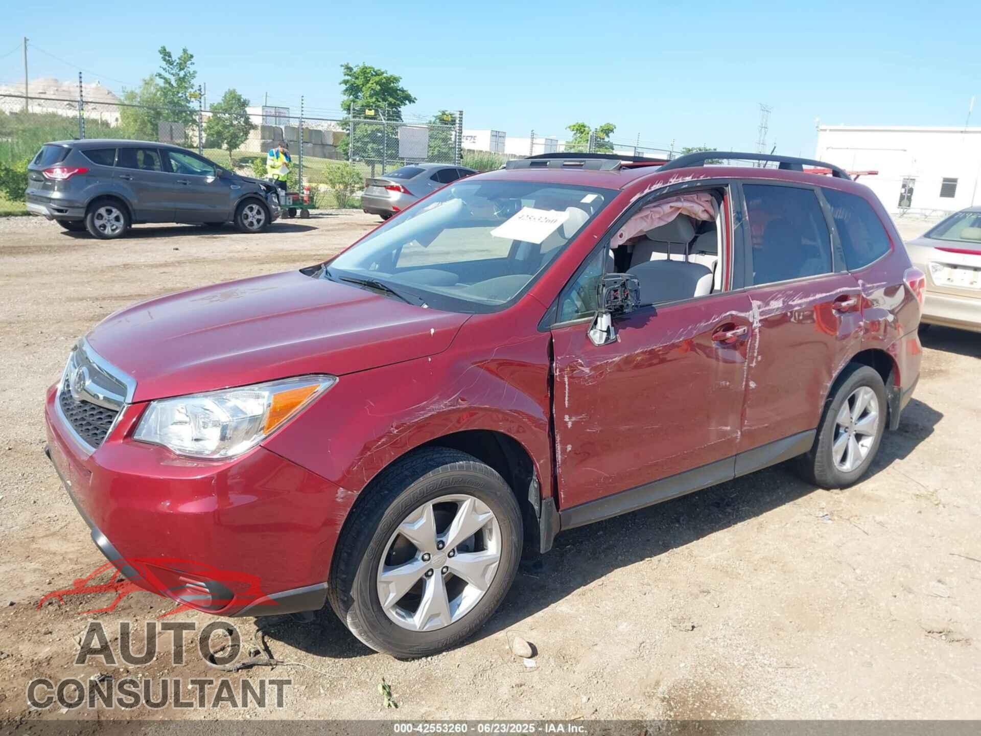 SUBARU FORESTER 2014 - JF2SJAEC5EH401665