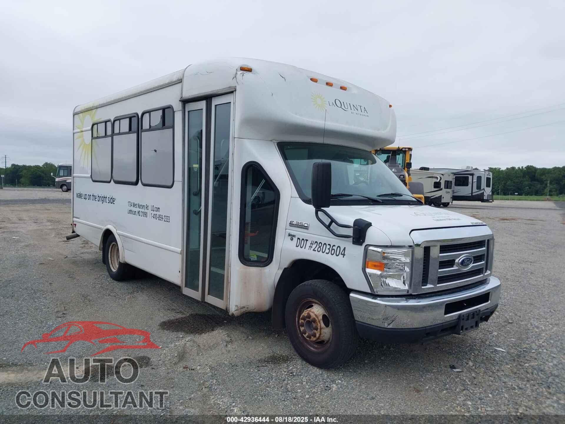 FORD E-350 CUTAWAY 2019 - 1FDEE3F68KDC02368