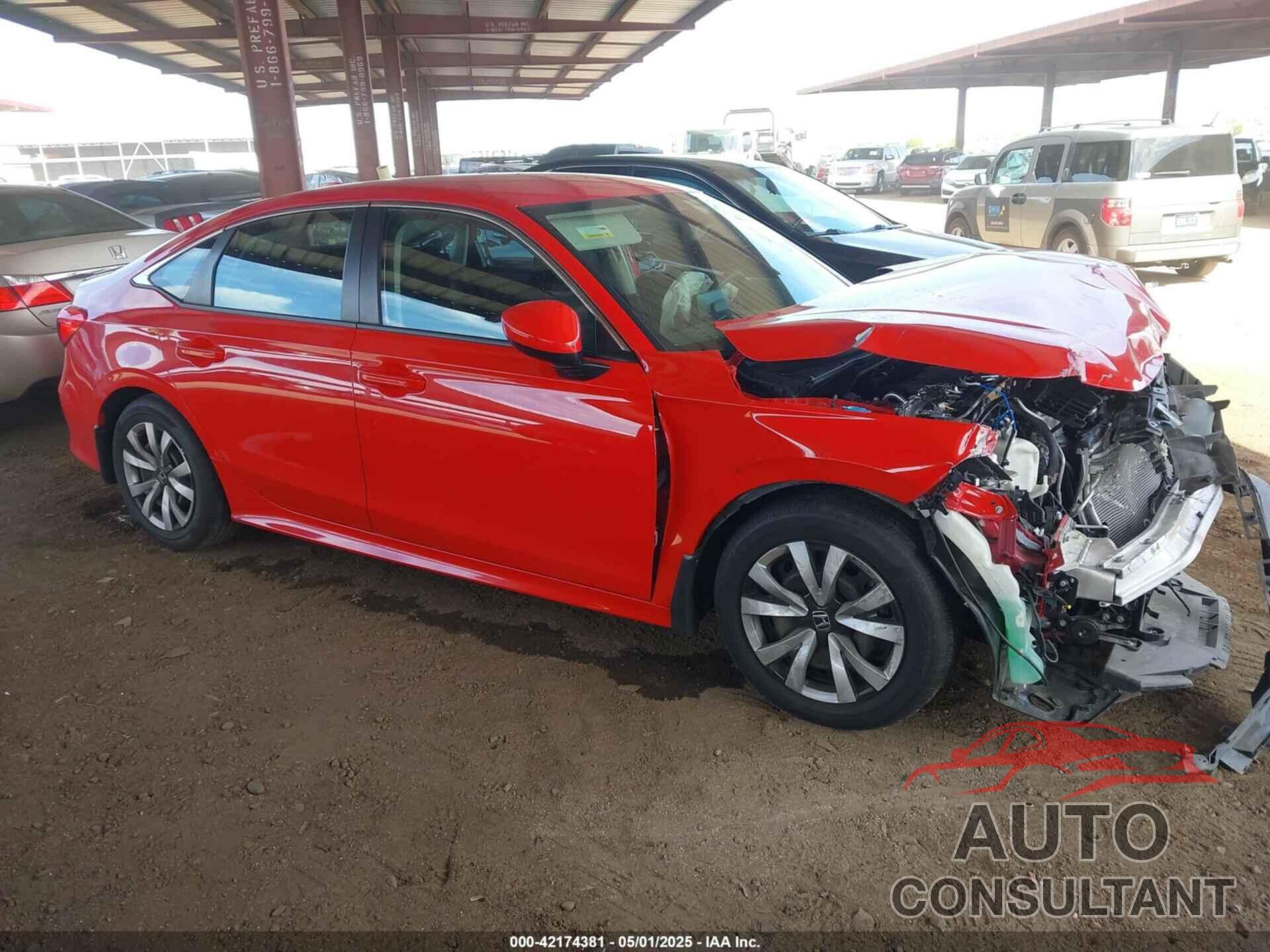 HONDA CIVIC 2022 - 2HGFE2F25NH569298