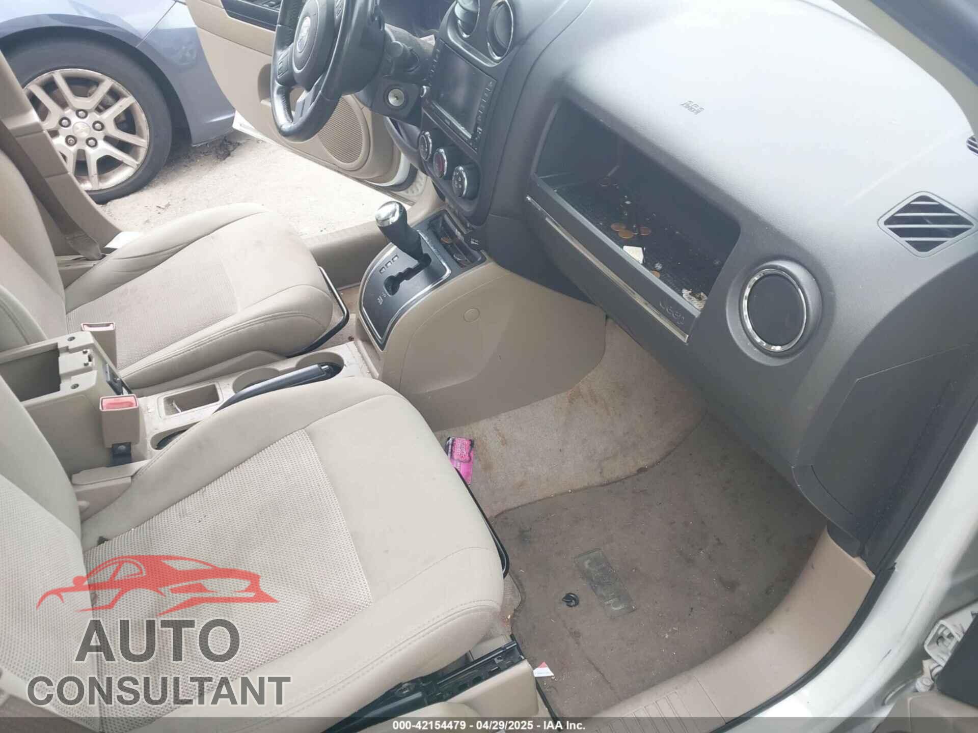 JEEP COMPASS 2013 - 1C4NJCEB3DD166266