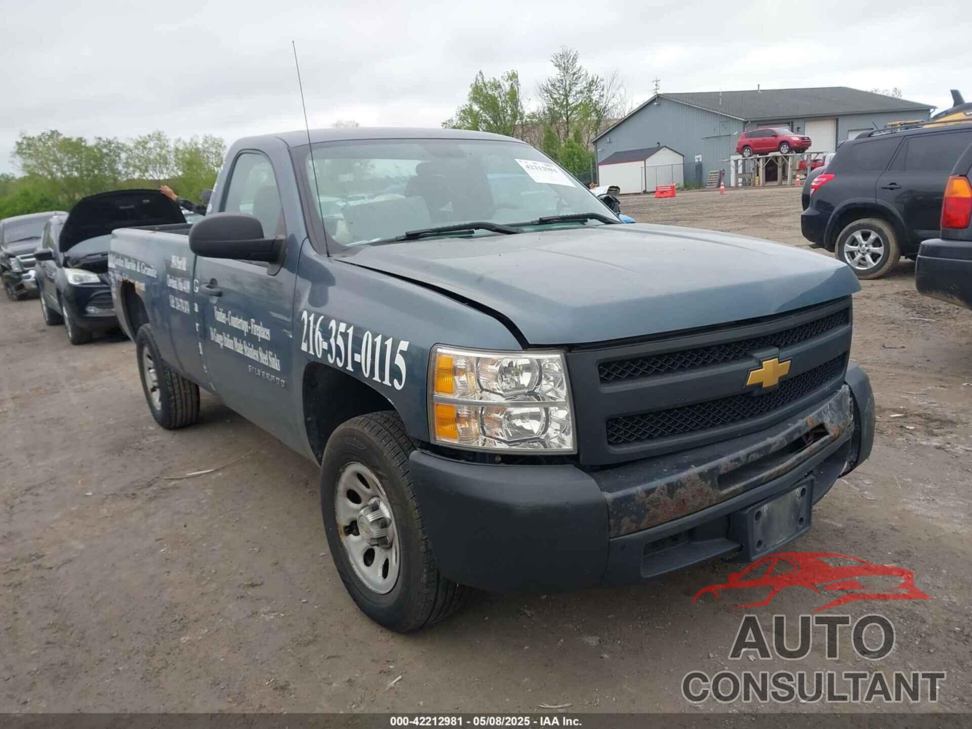 CHEVROLET SILVERADO 1500 2013 - 1GCNCPEX8DZ190353