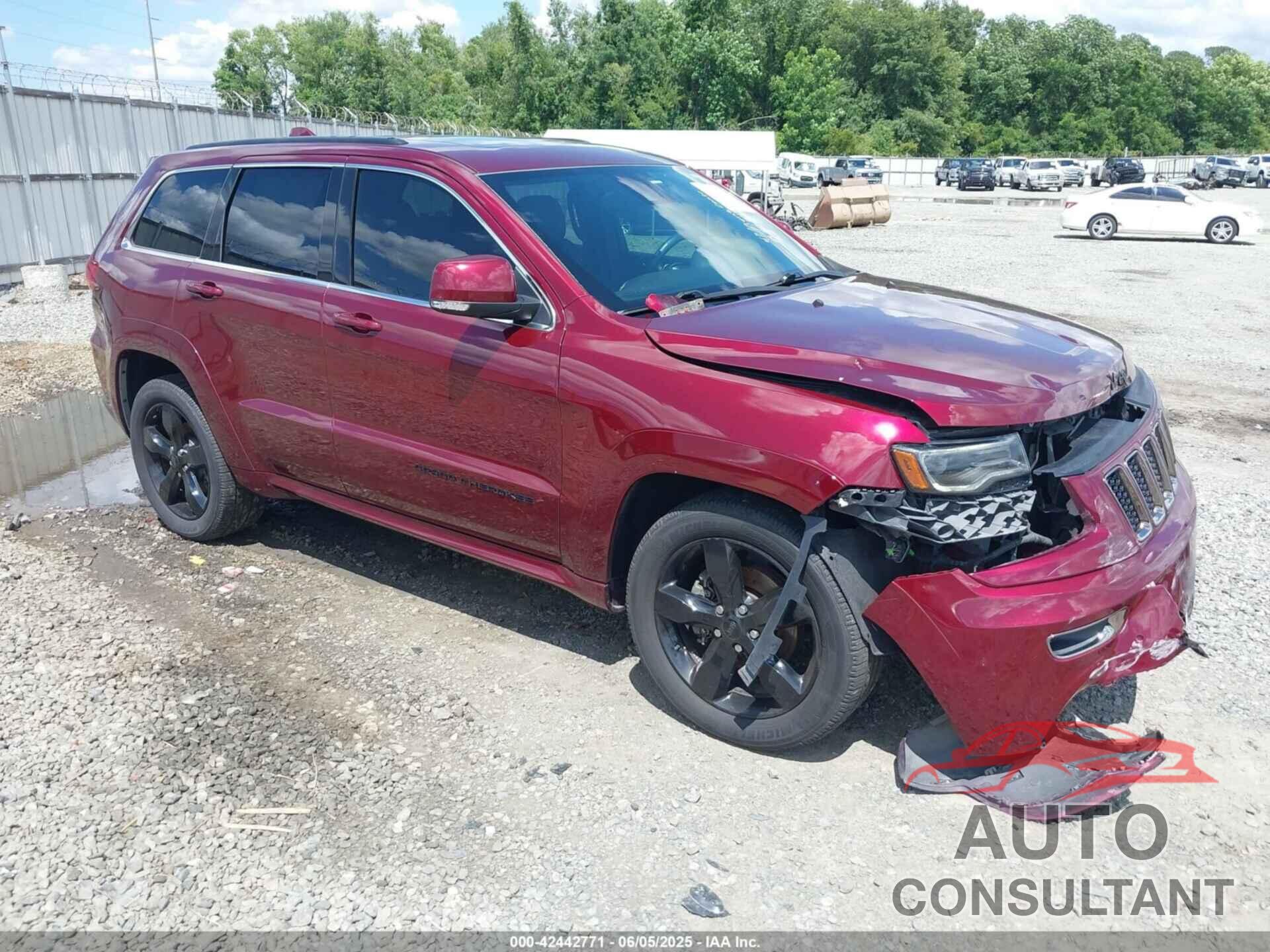 JEEP GRAND CHEROKEE 2016 - 1C4RJECG6GC401782