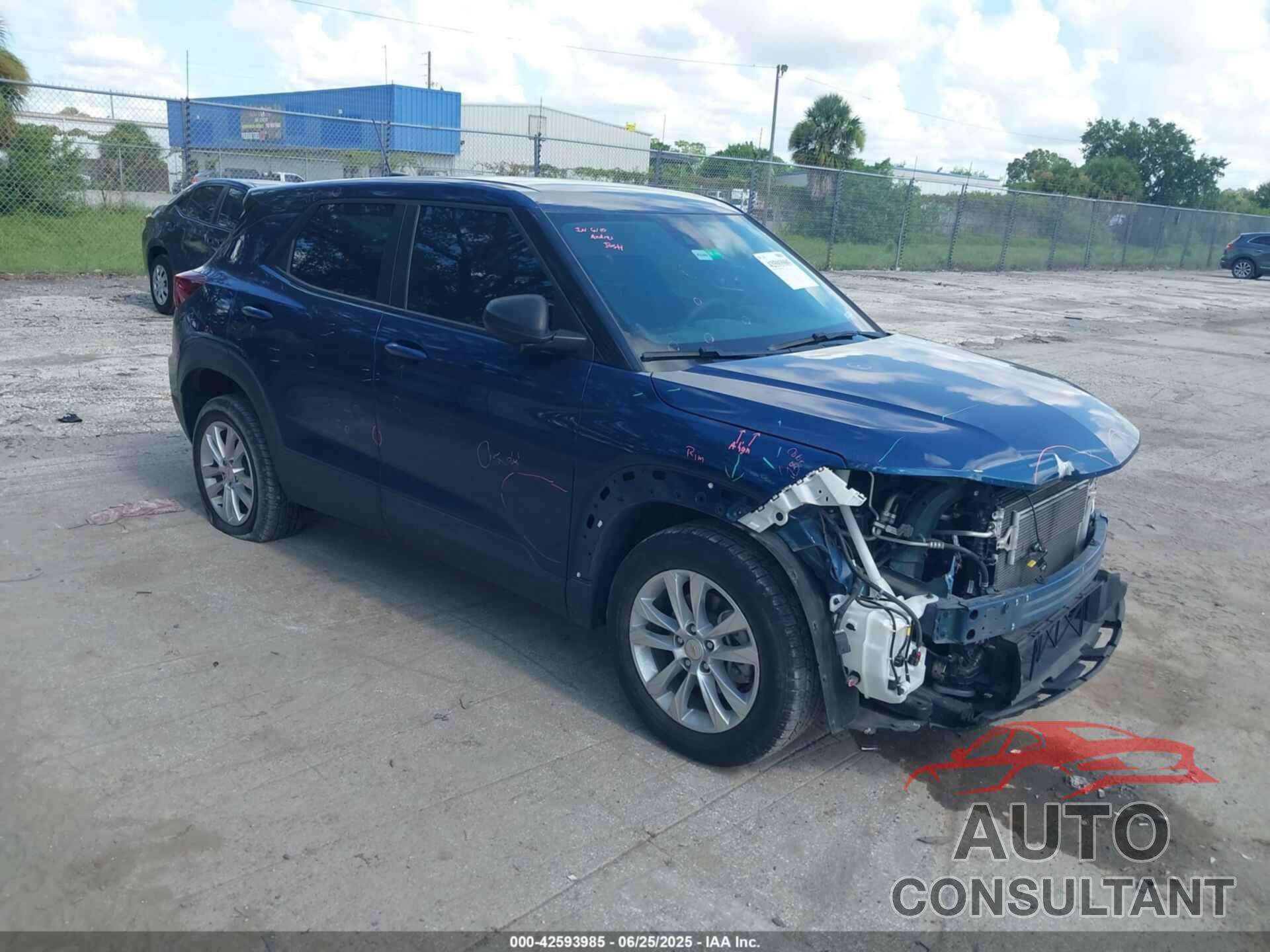 CHEVROLET TRAILBLAZER 2021 - KL79MMS2XMB139559