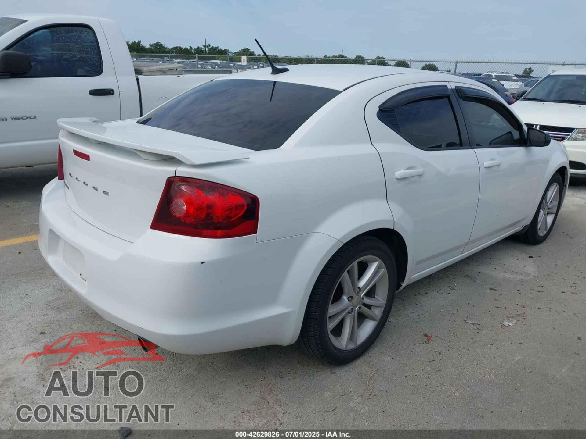 DODGE AVENGER 2014 - 1C3CDZAB5EN193816