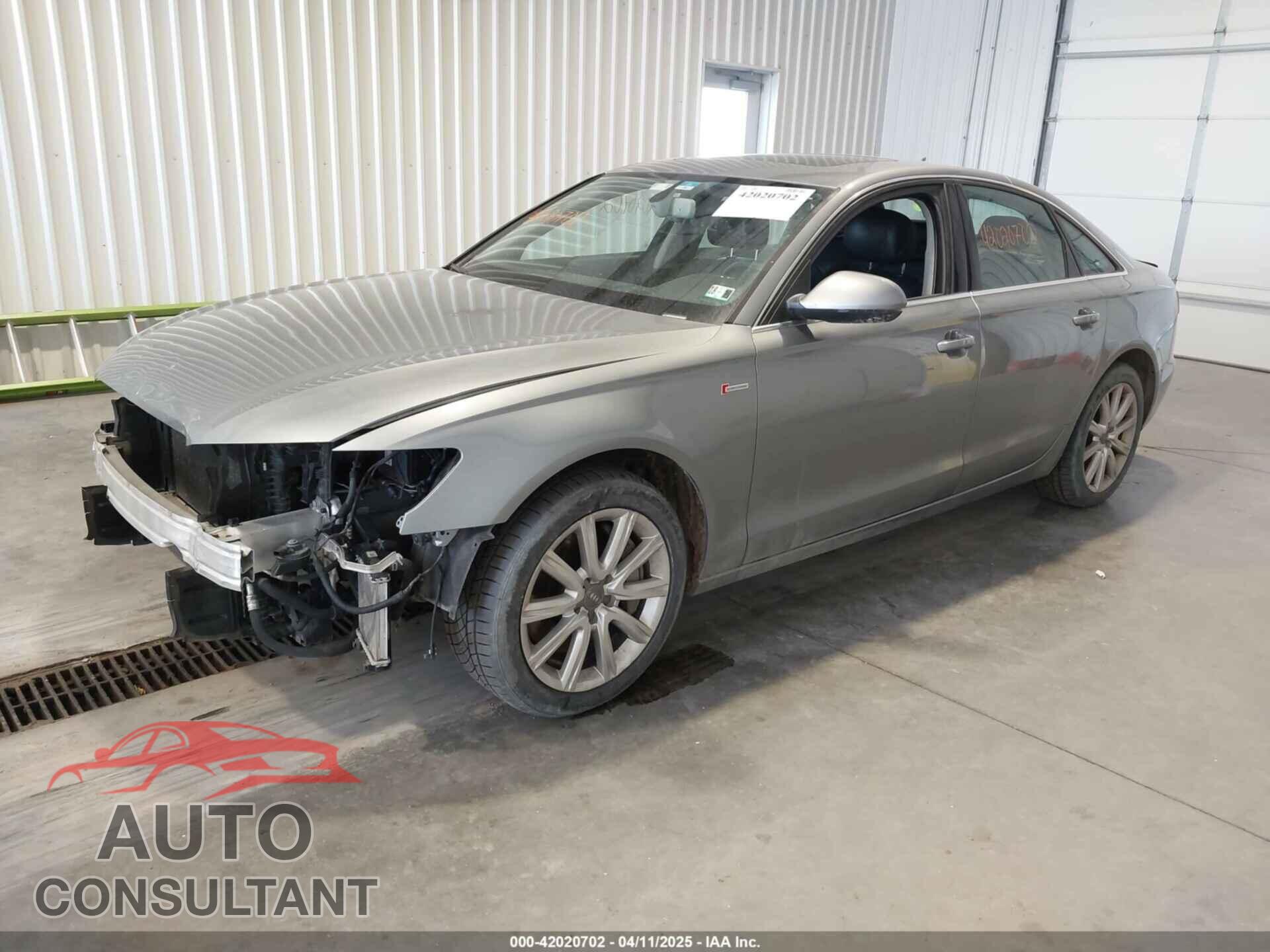 AUDI A6 2013 - WAUGGAFC3DN066310