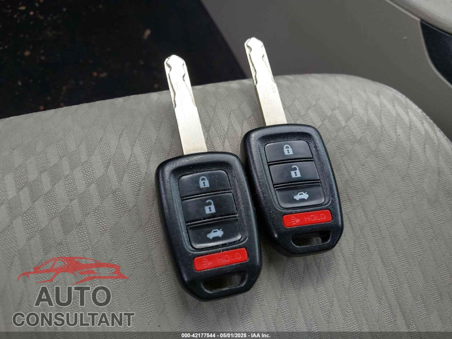 HONDA CIVIC 2015 - 19XFB2F55FE072234