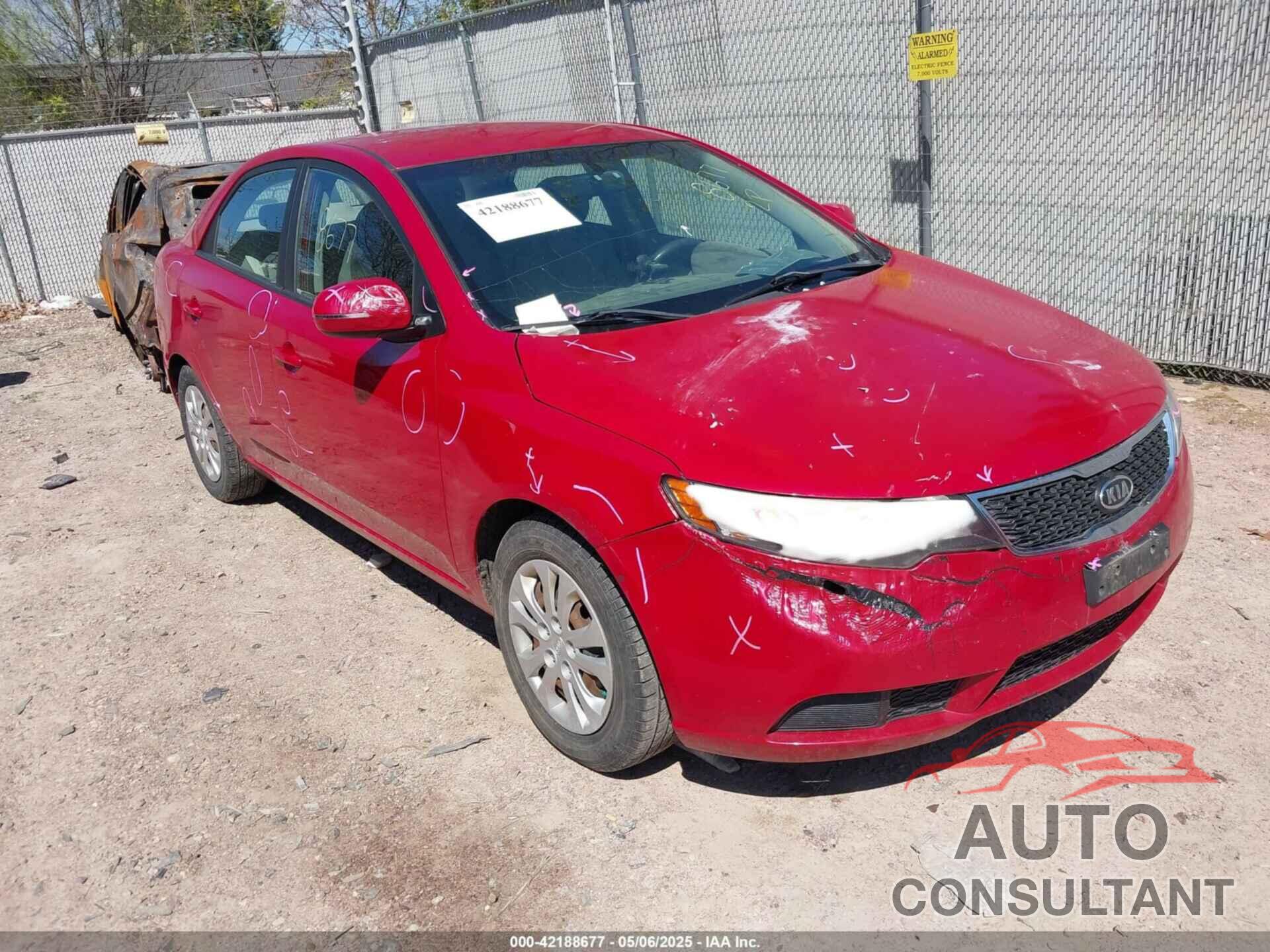 KIA FORTE 2013 - KNAFU4A21D5739972
