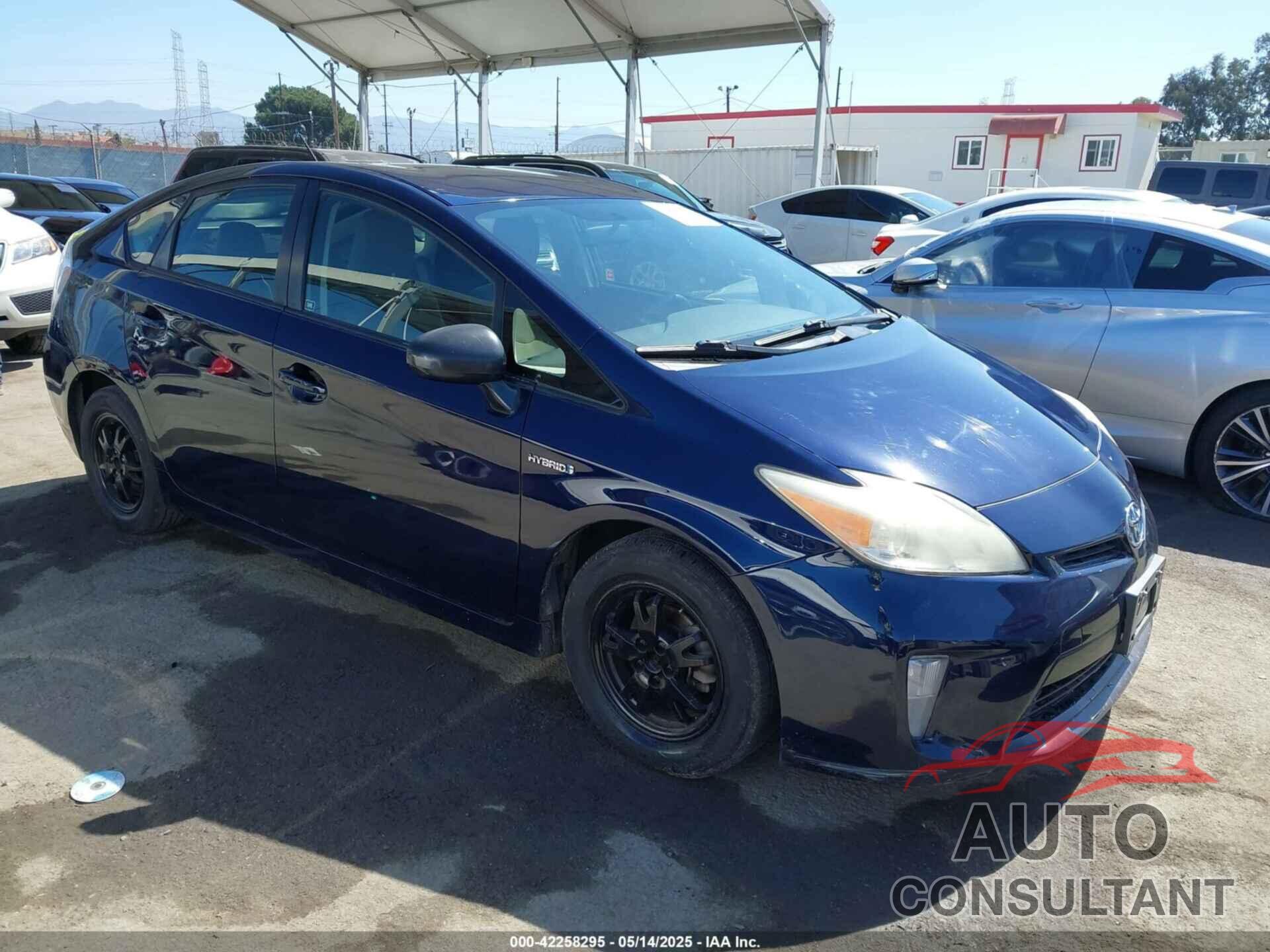 TOYOTA PRIUS 2014 - JTDKN3DU3E1764127