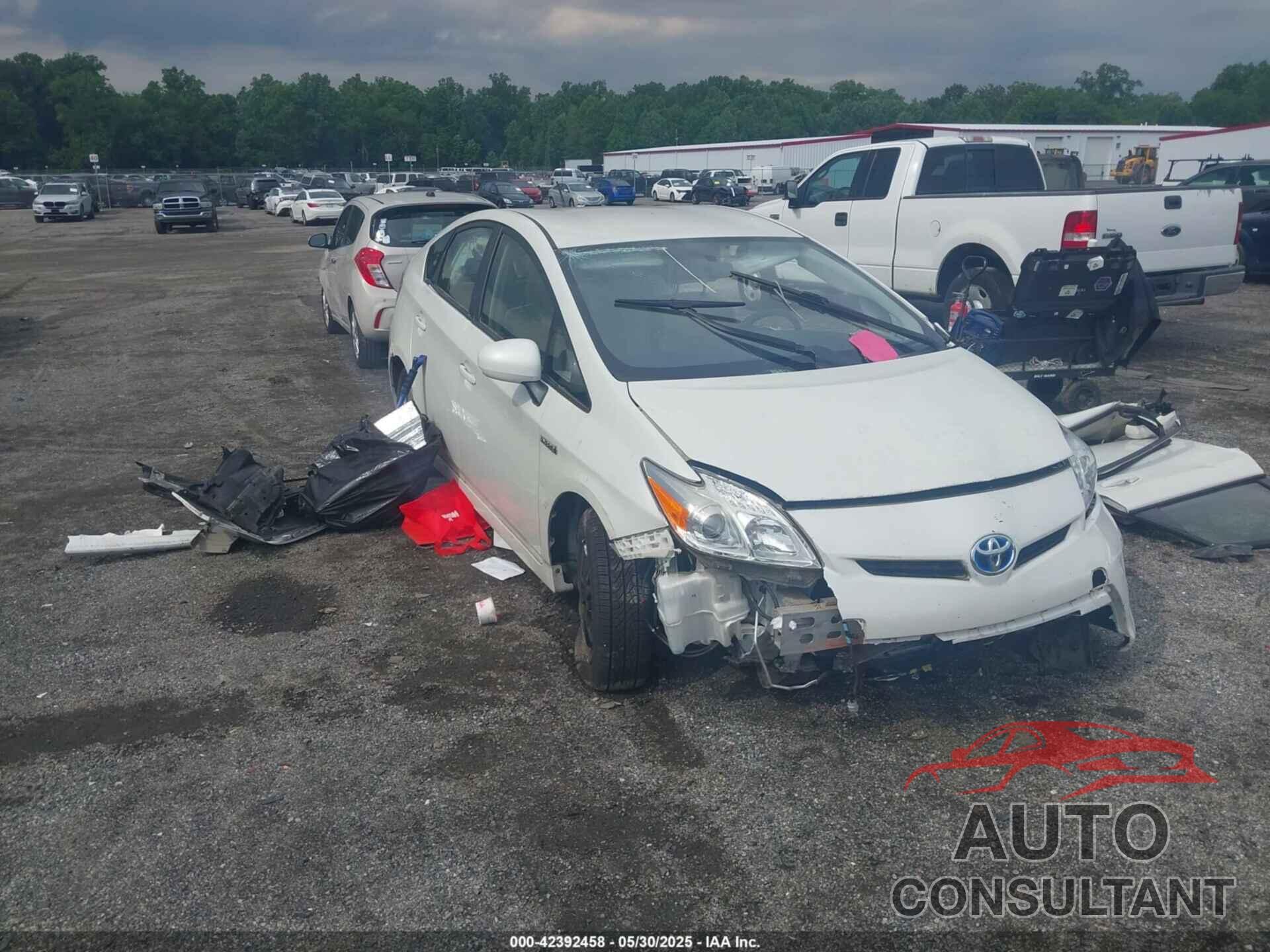 TOYOTA PRIUS 2014 - JTDKN3DUXE1818698
