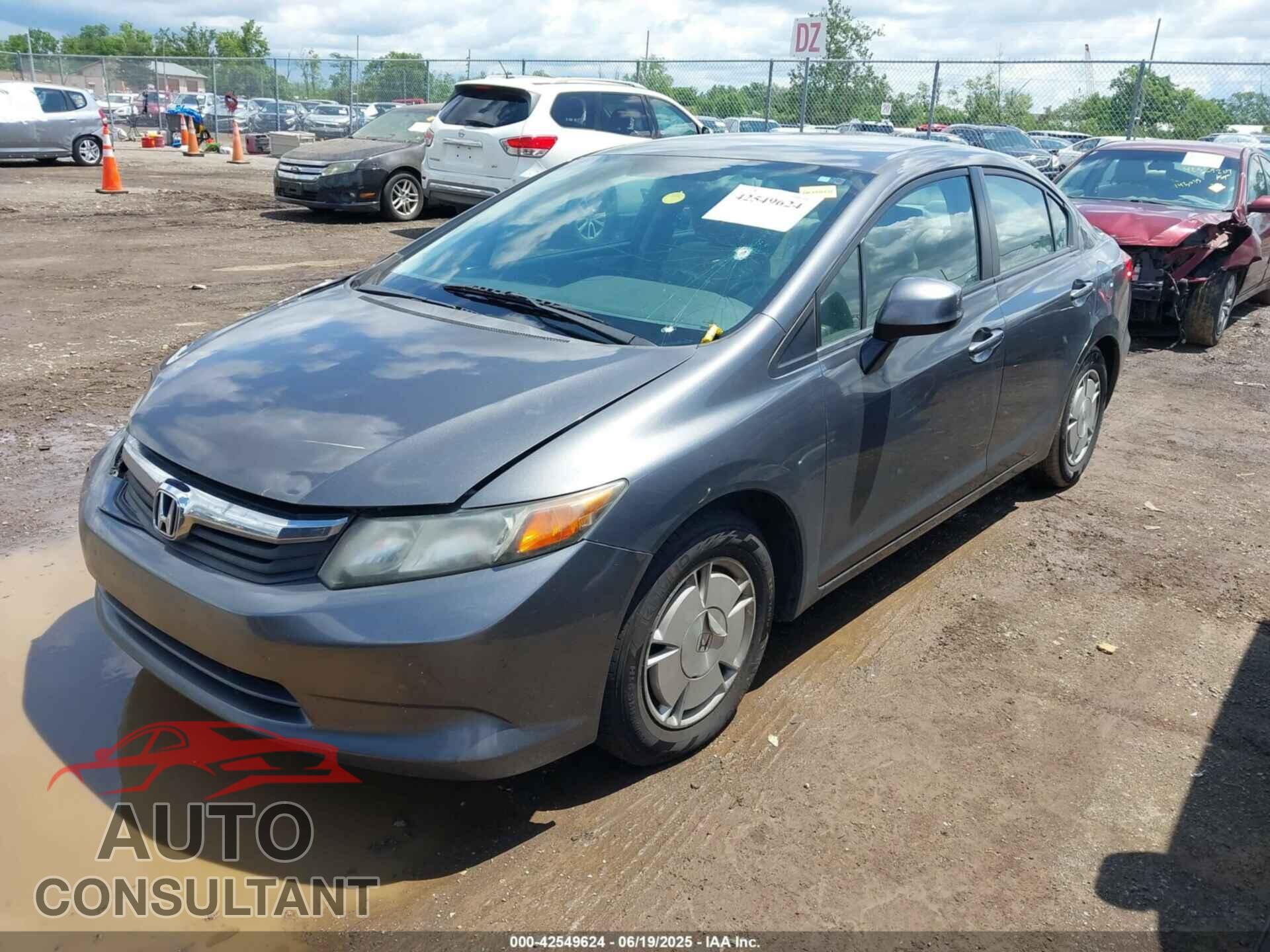 HONDA CIVIC 2012 - 2HGFB2F62CH553990