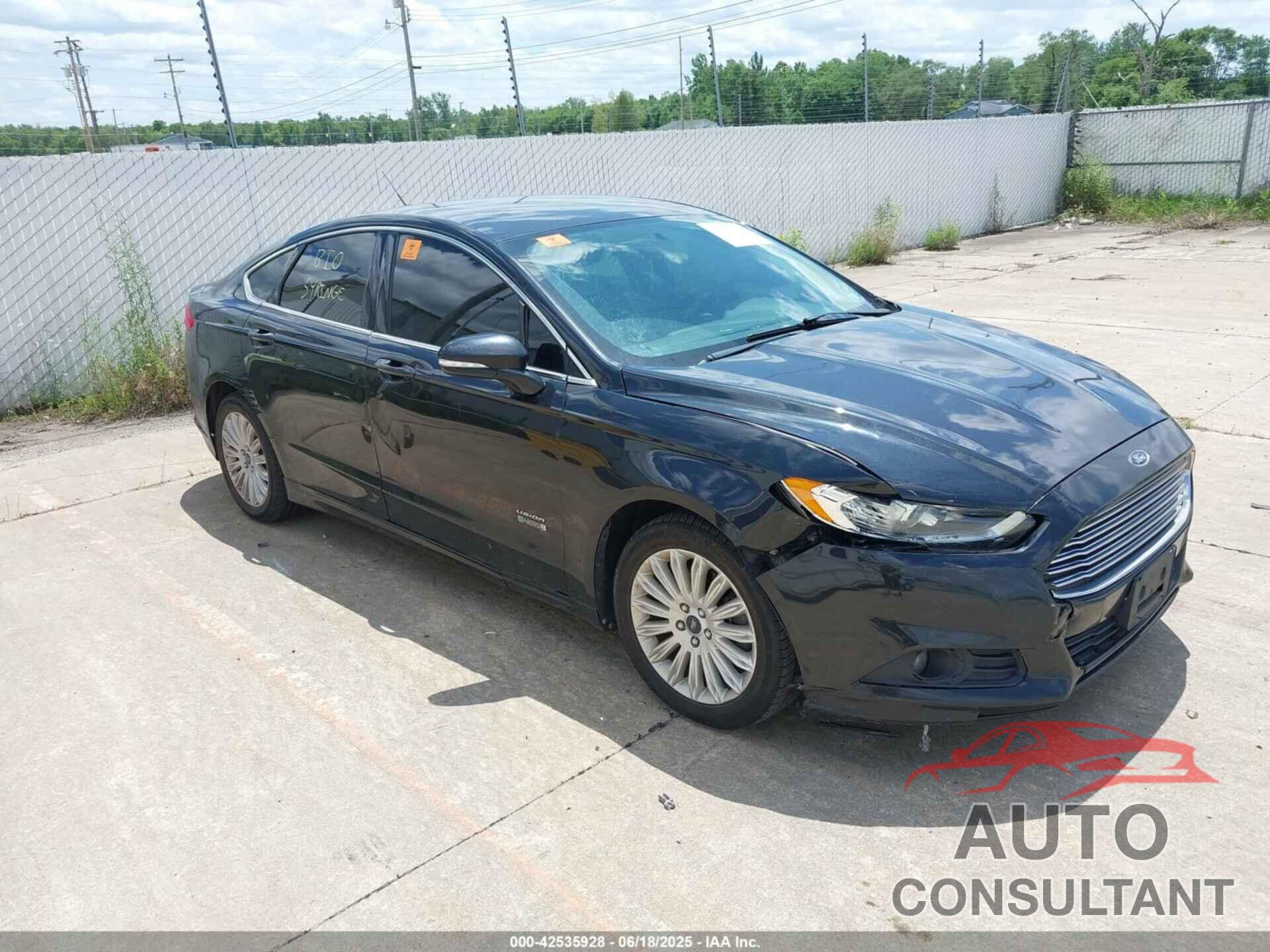 FORD FUSION ENERGI 2013 - 3FA6P0PU9DR285646