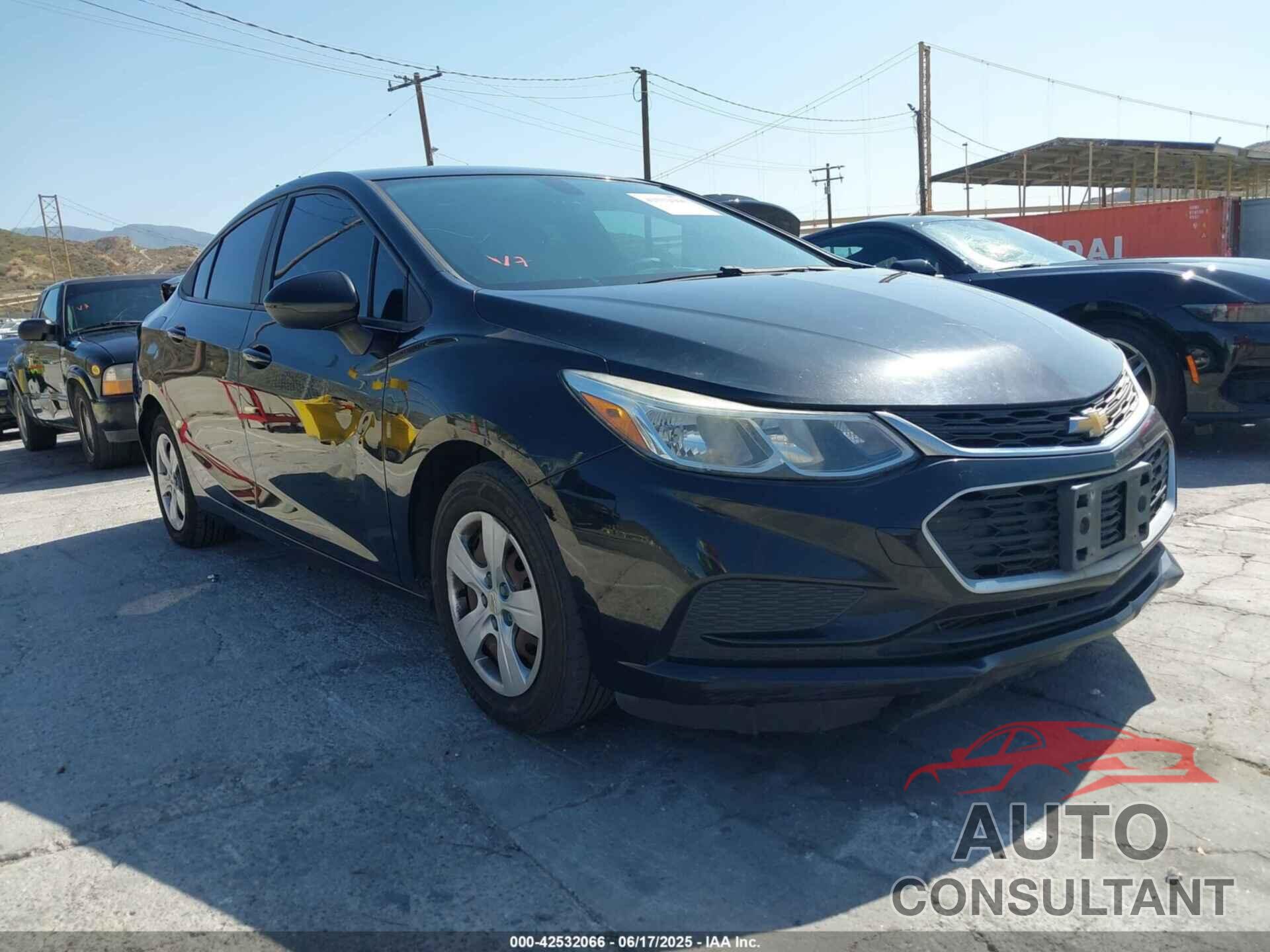 CHEVROLET CRUZE 2016 - 1G1BC5SMXG7309210