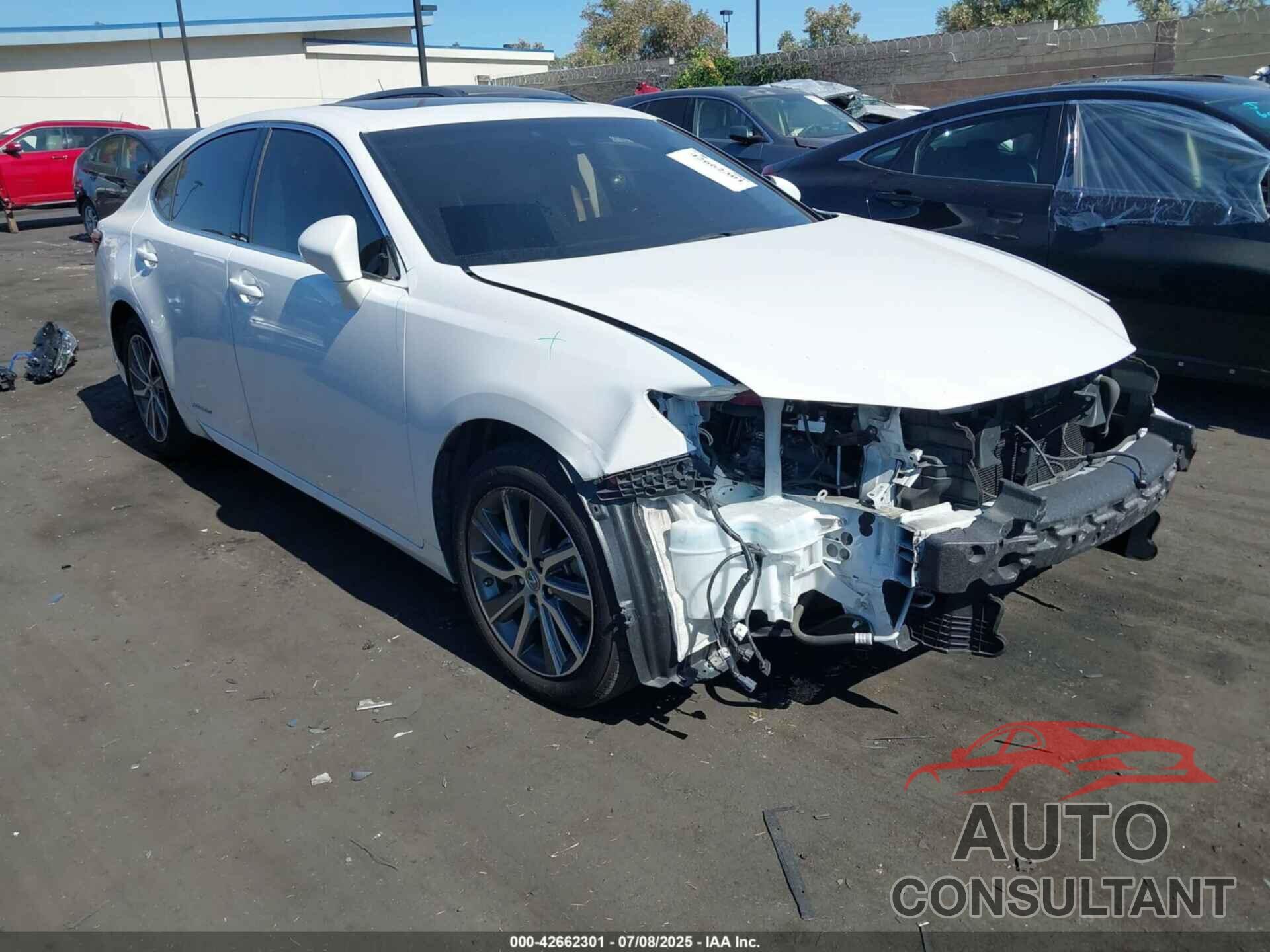 LEXUS ES 300H 2016 - JTHBW1GG3G2121098