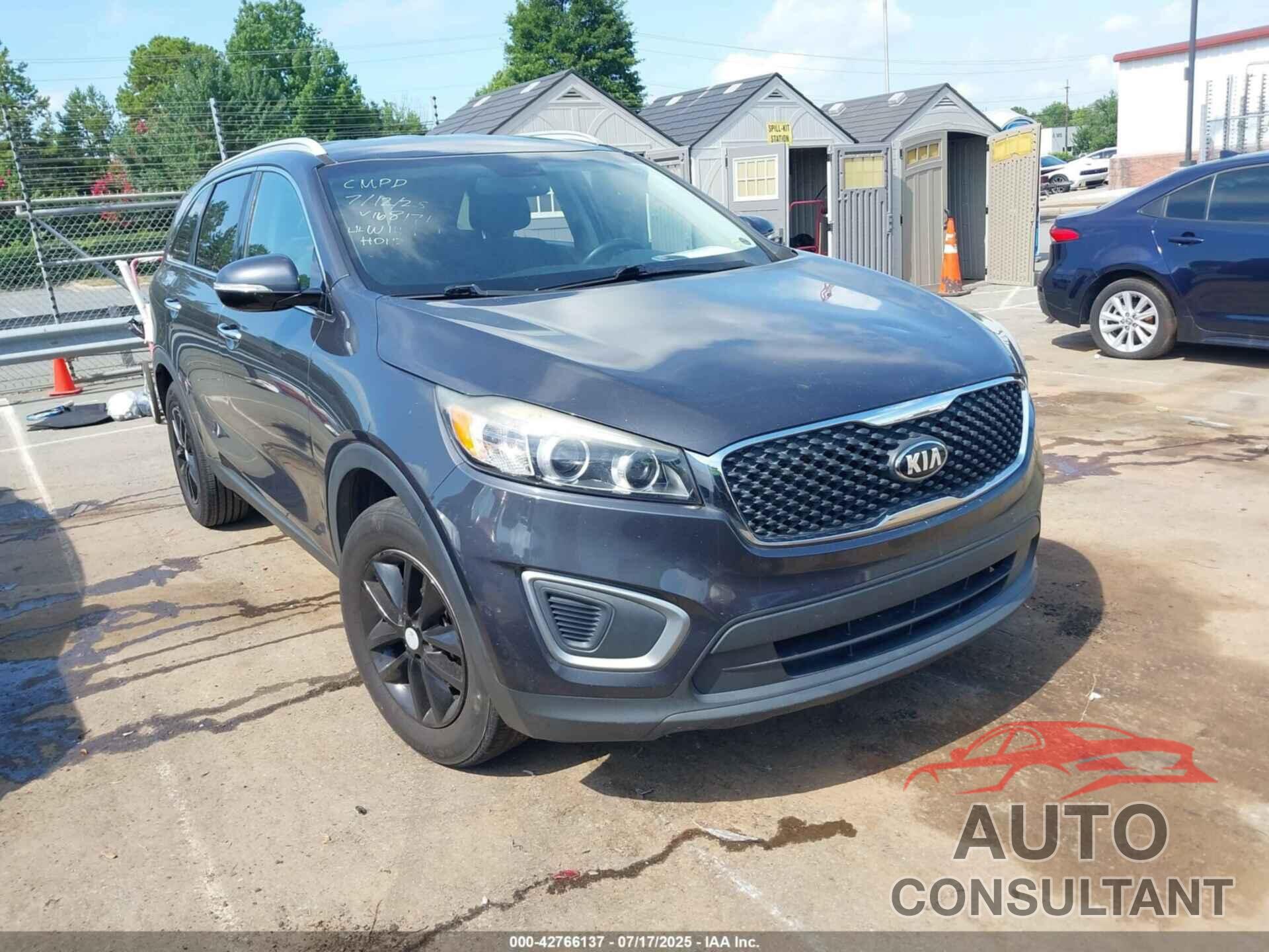 KIA SORENTO 2016 - 5XYPG4A30GG168171