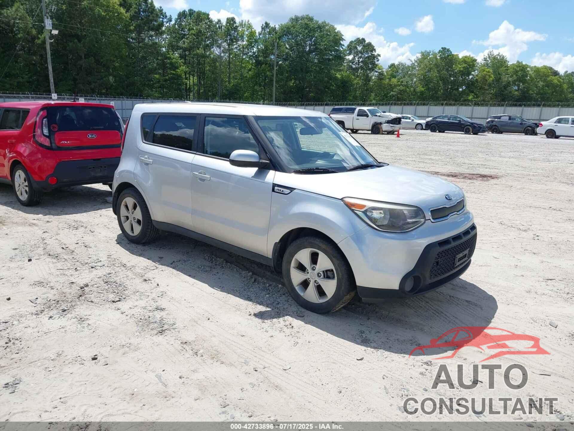 KIA SOUL 2015 - KNDJN2A28F7775647