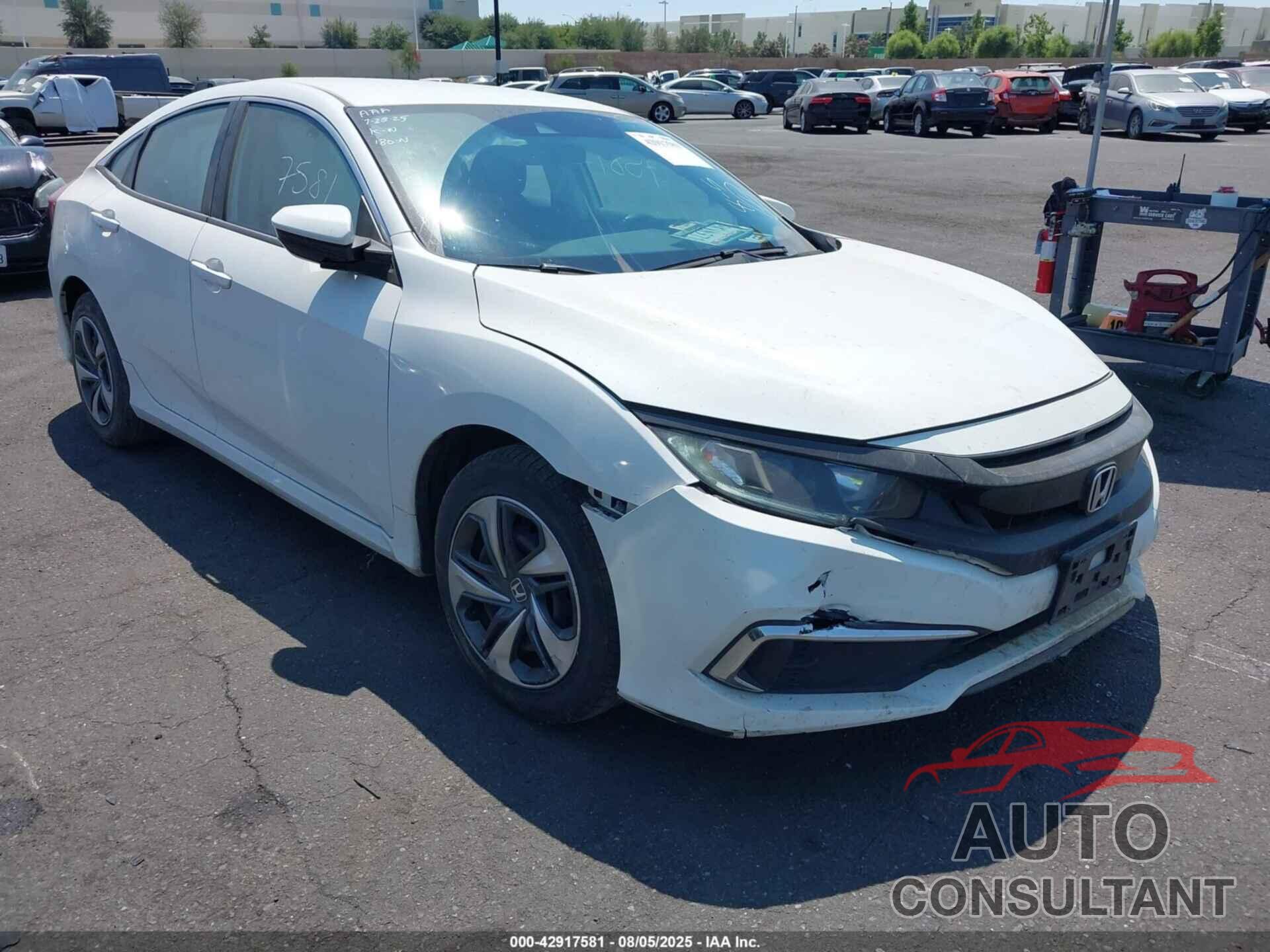 HONDA CIVIC 2019 - 2HGFC2F67KH512475
