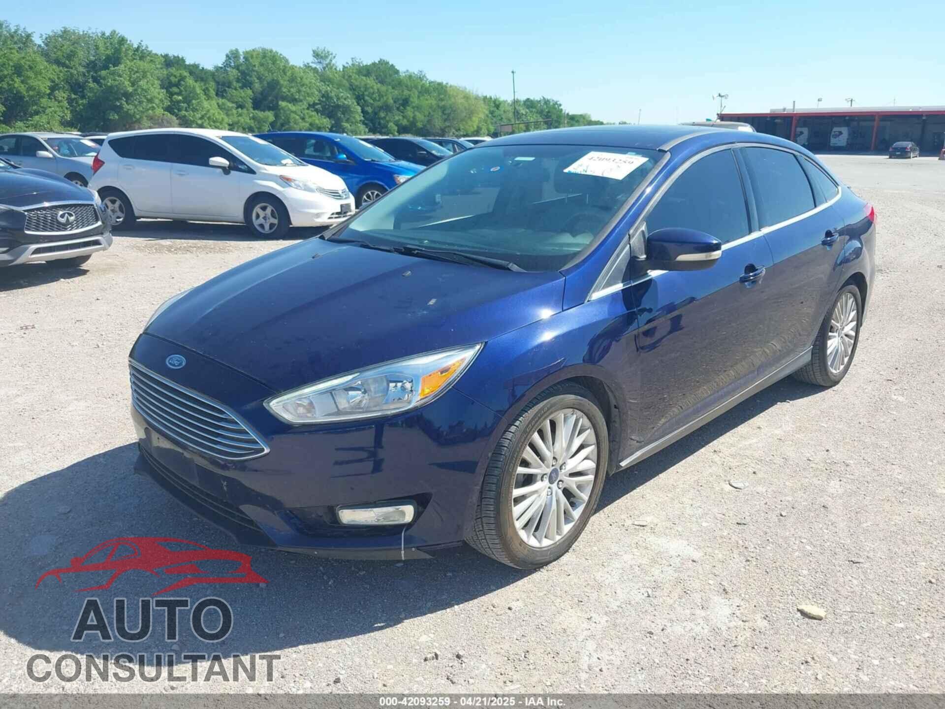 FORD FOCUS 2017 - 1FADP3J28HL291541