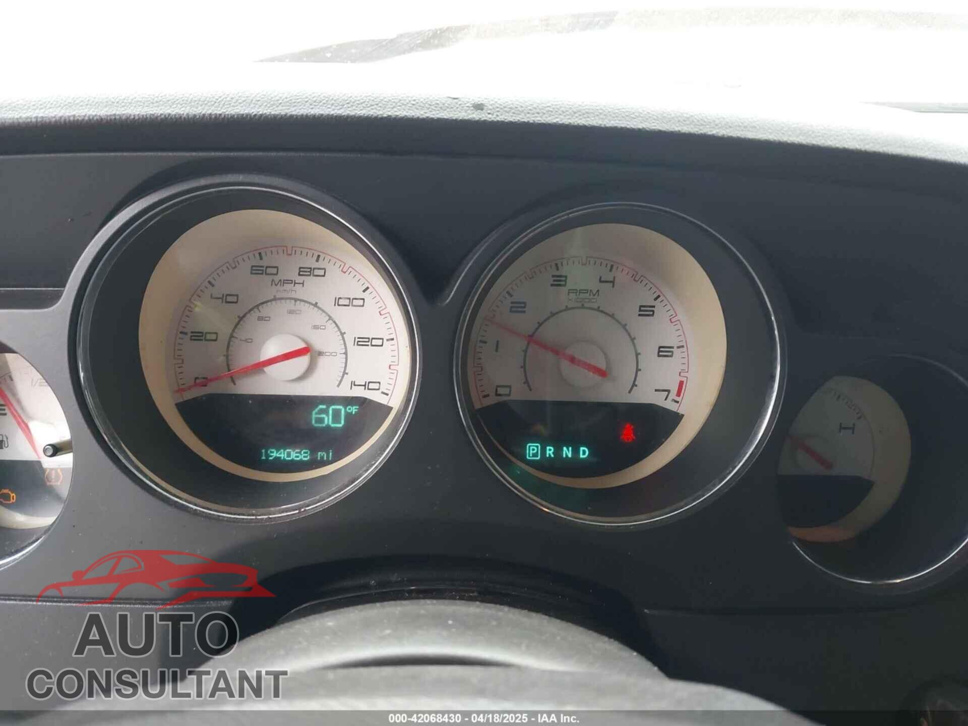 DODGE CHALLENGER 2011 - 2B3CJ4DG3BH512862