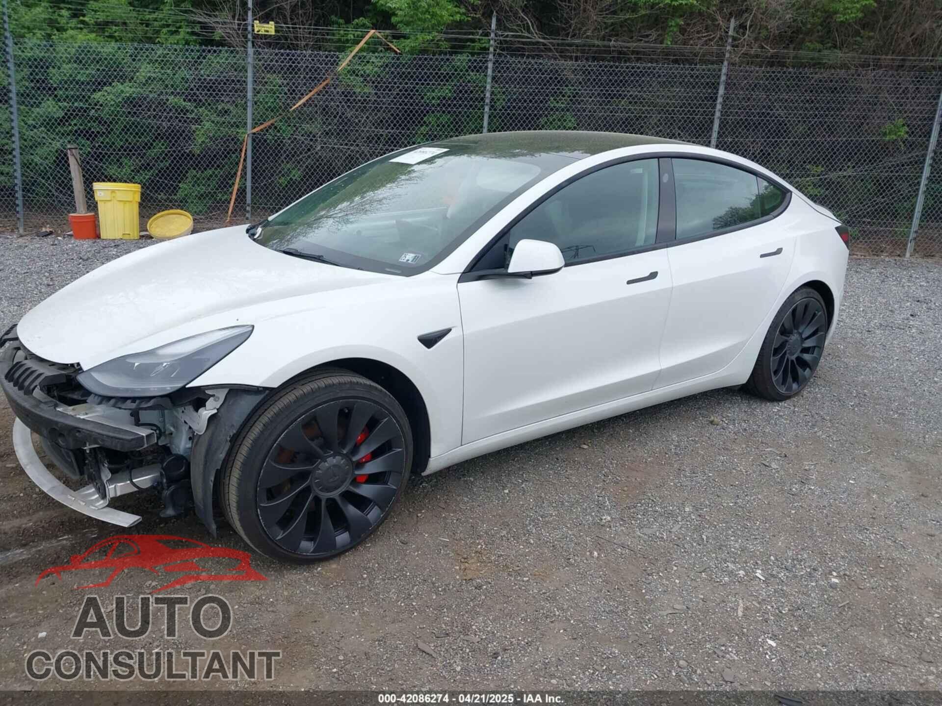 TESLA MODEL 3 2022 - 5YJ3E1EC0NF263945