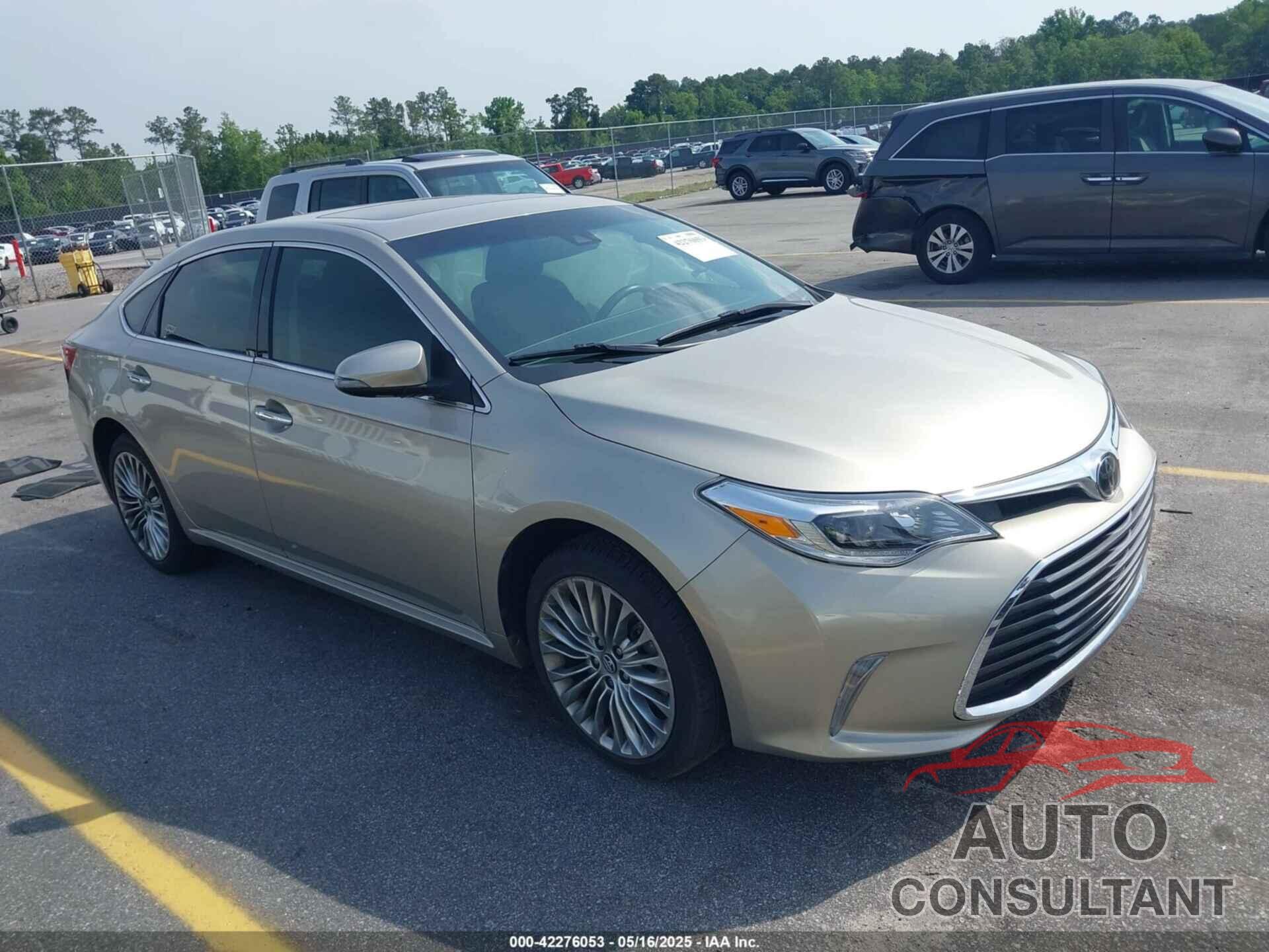 TOYOTA AVALON 2016 - 4T1BK1EB1GU237405