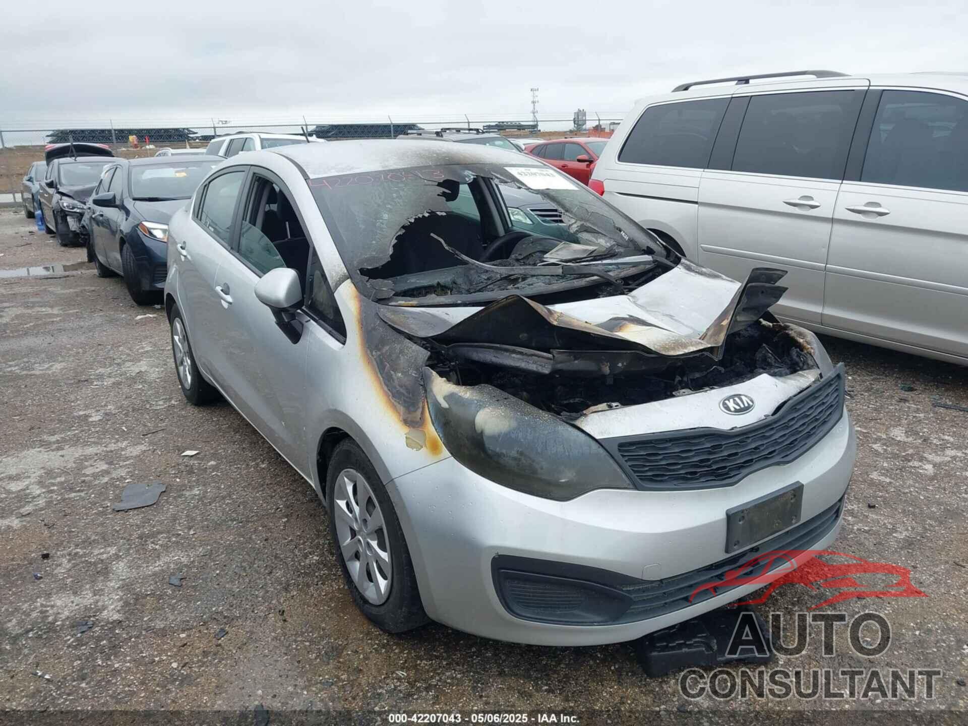 KIA RIO 2013 - KNADM4A34D6170898