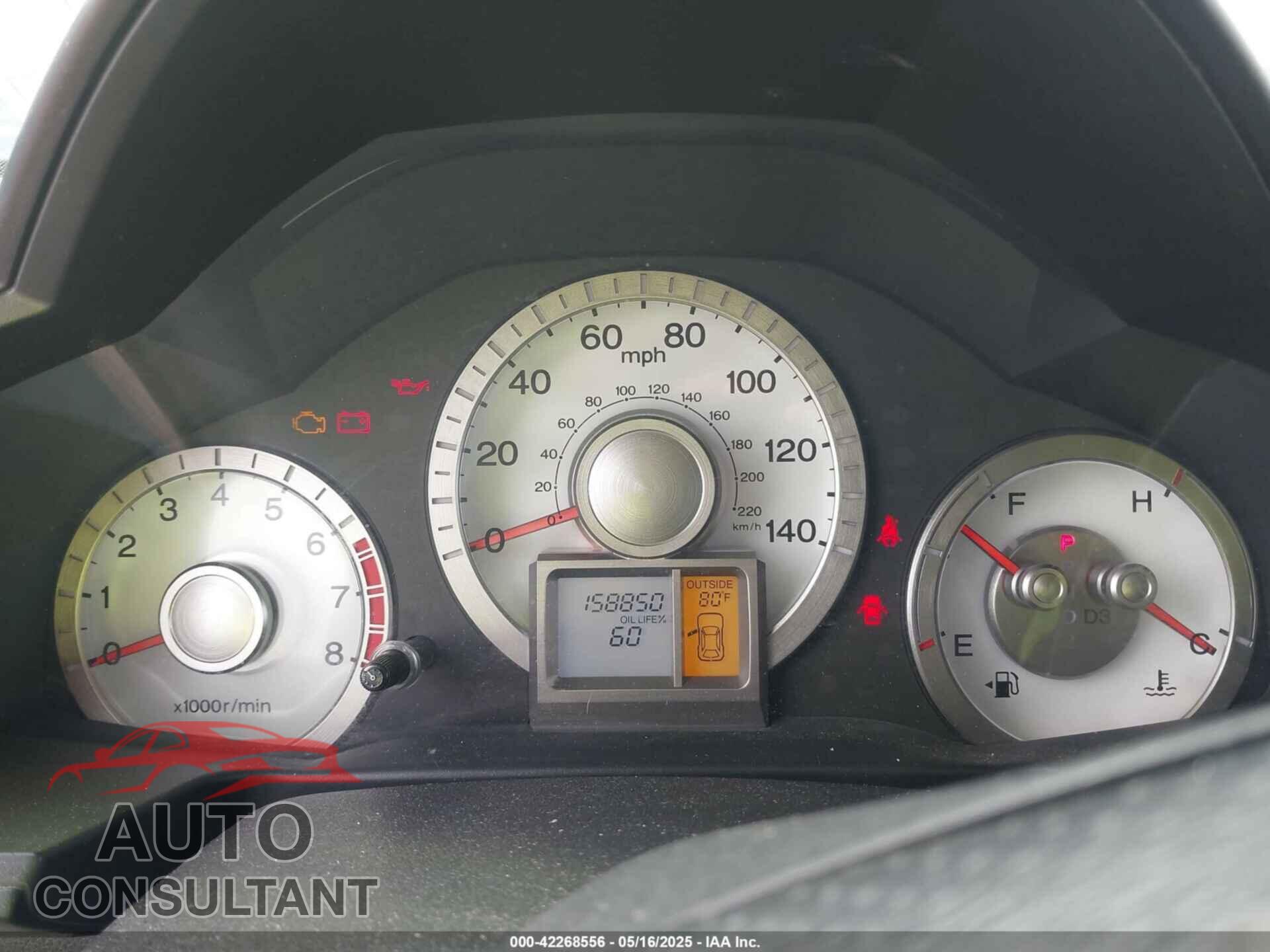 HONDA PILOT 2011 - 5FNYF3H5XBB005195
