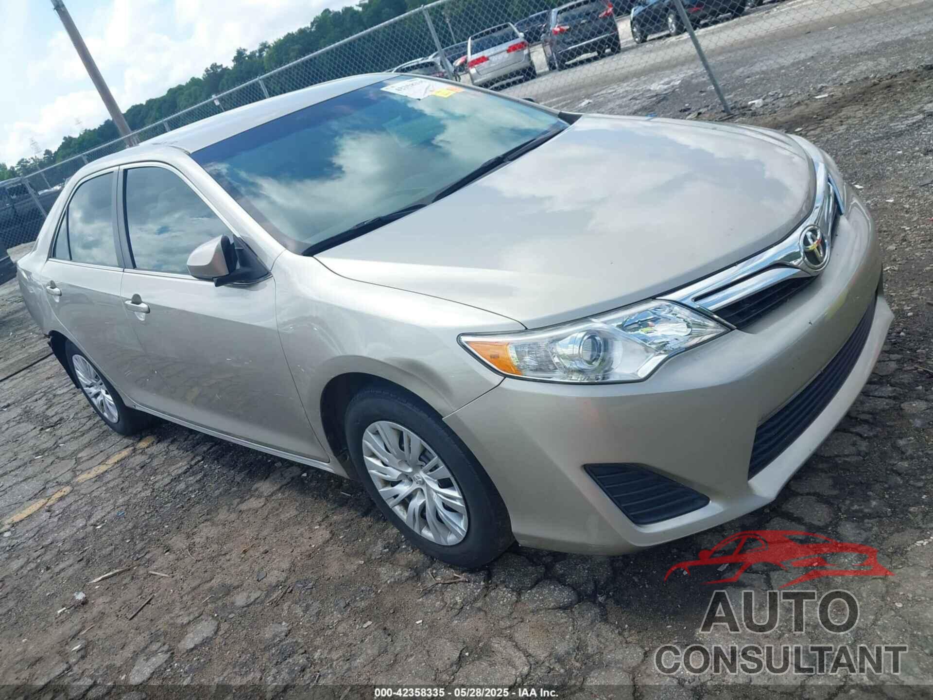 TOYOTA CAMRY 2013 - 4T4BF1FK4DR277224