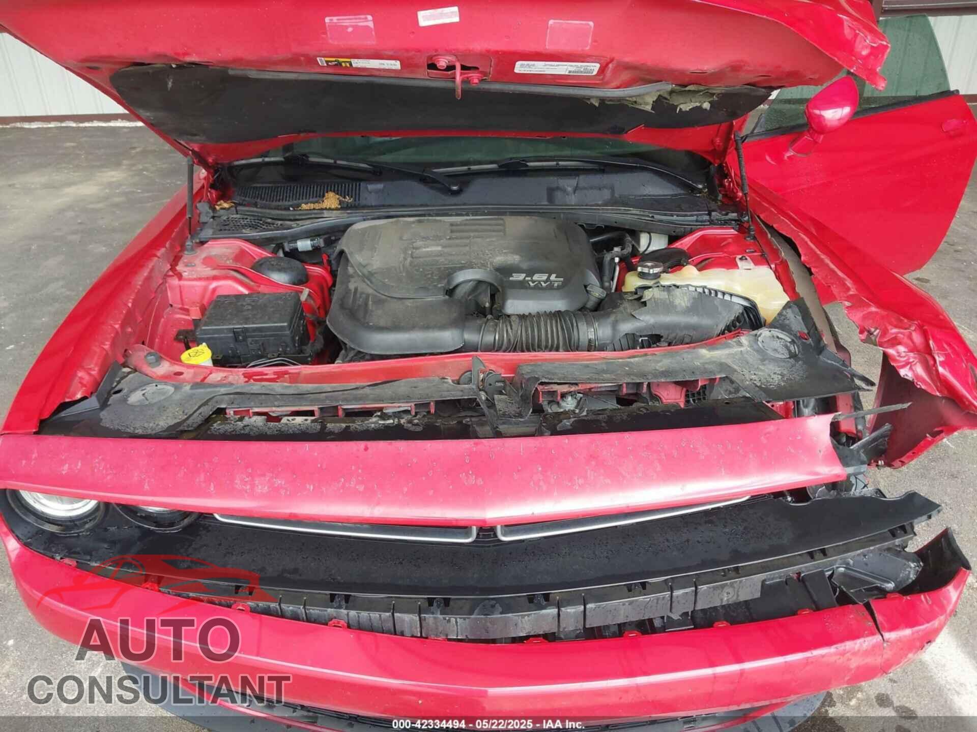 DODGE CHALLENGER 2016 - 2C3CDZAG3GH114117