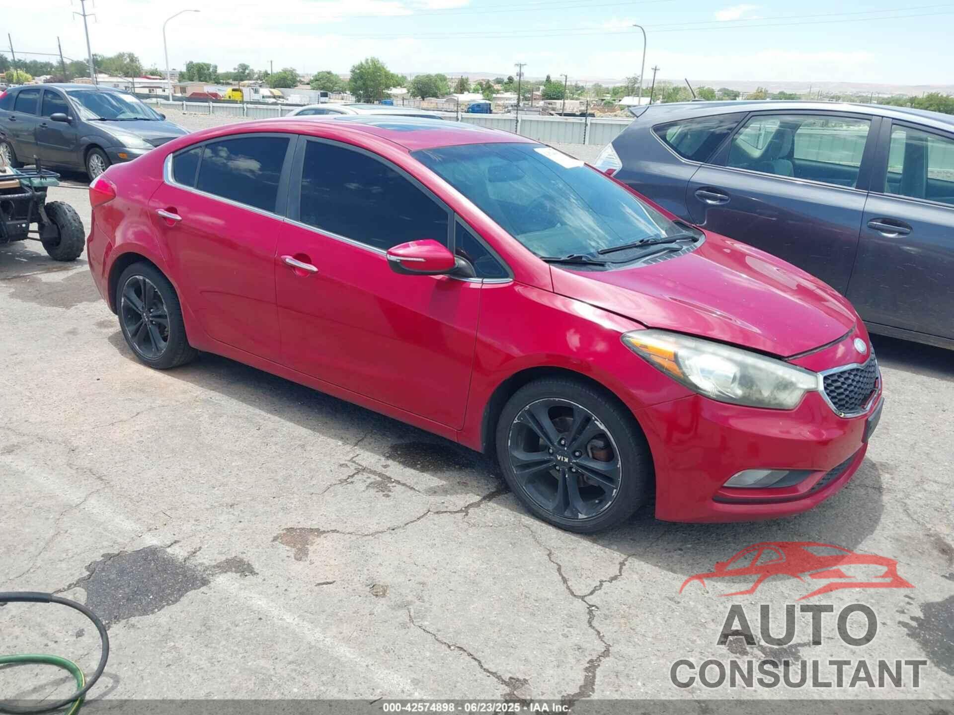 KIA FORTE 2014 - KNAFZ4A8XE5050682
