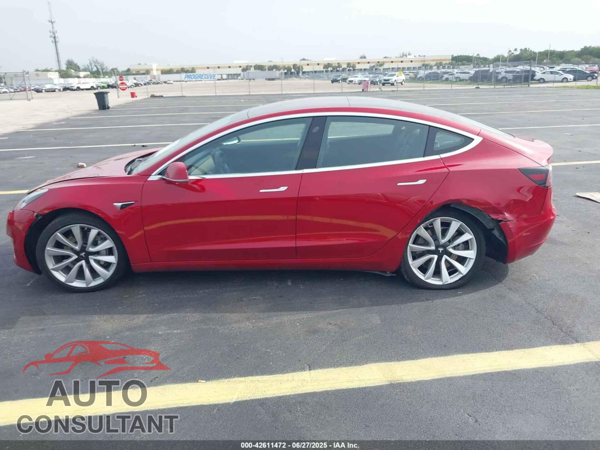 TESLA MODEL 3 2018 - 5YJ3E1EA7JF061483
