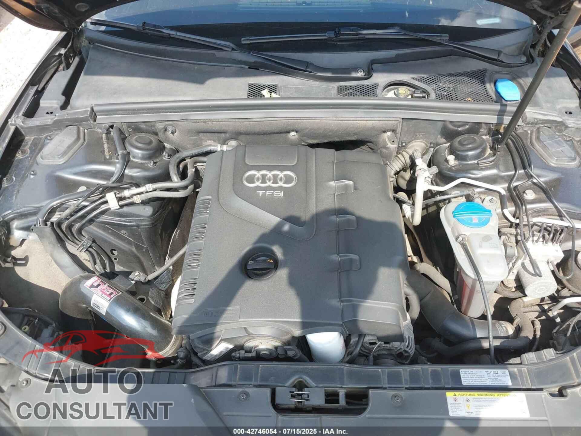 AUDI A5 2011 - WAULFAFR0BA080983