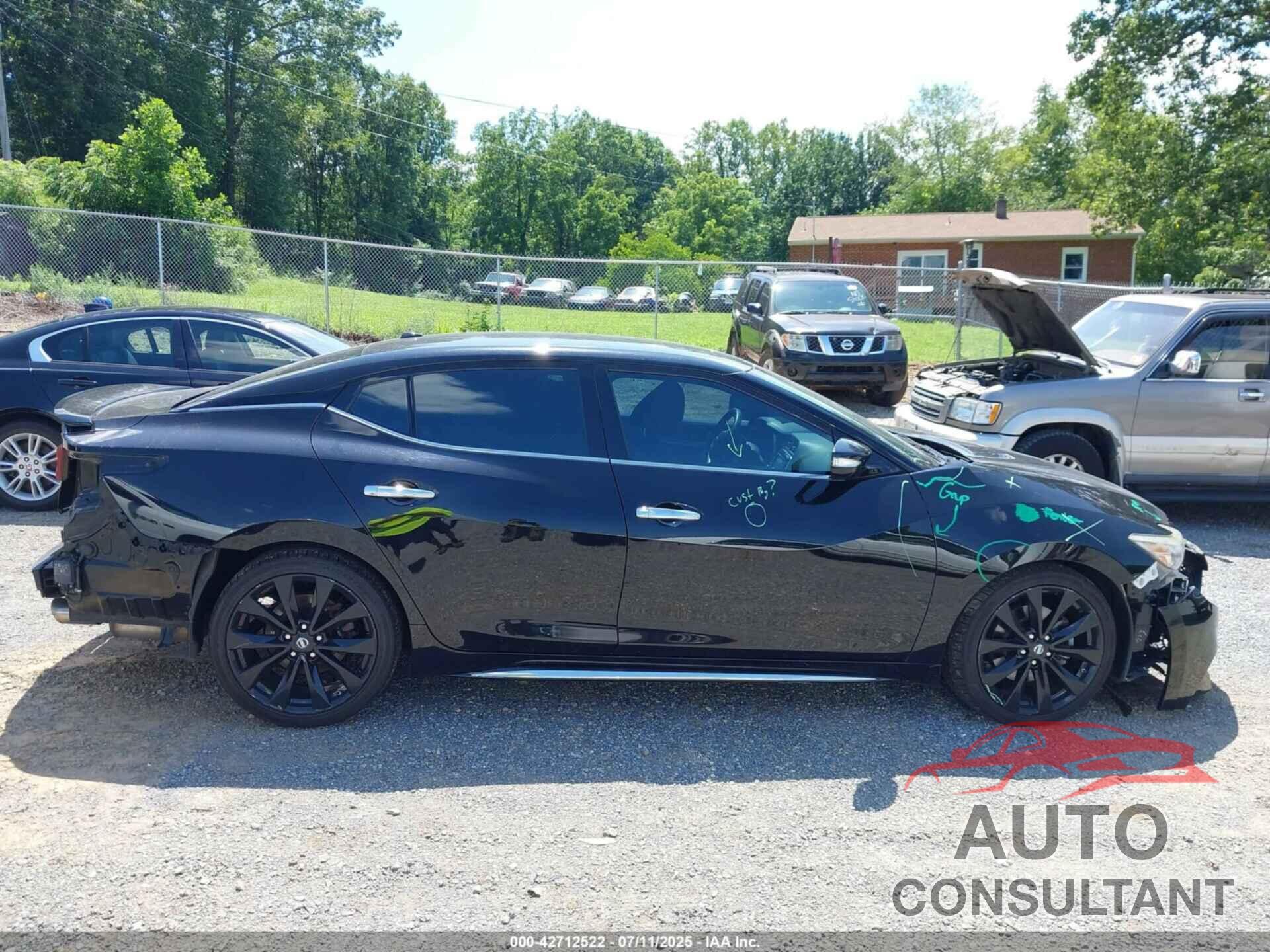 NISSAN MAXIMA 2017 - 1N4AA6AP3HC450693