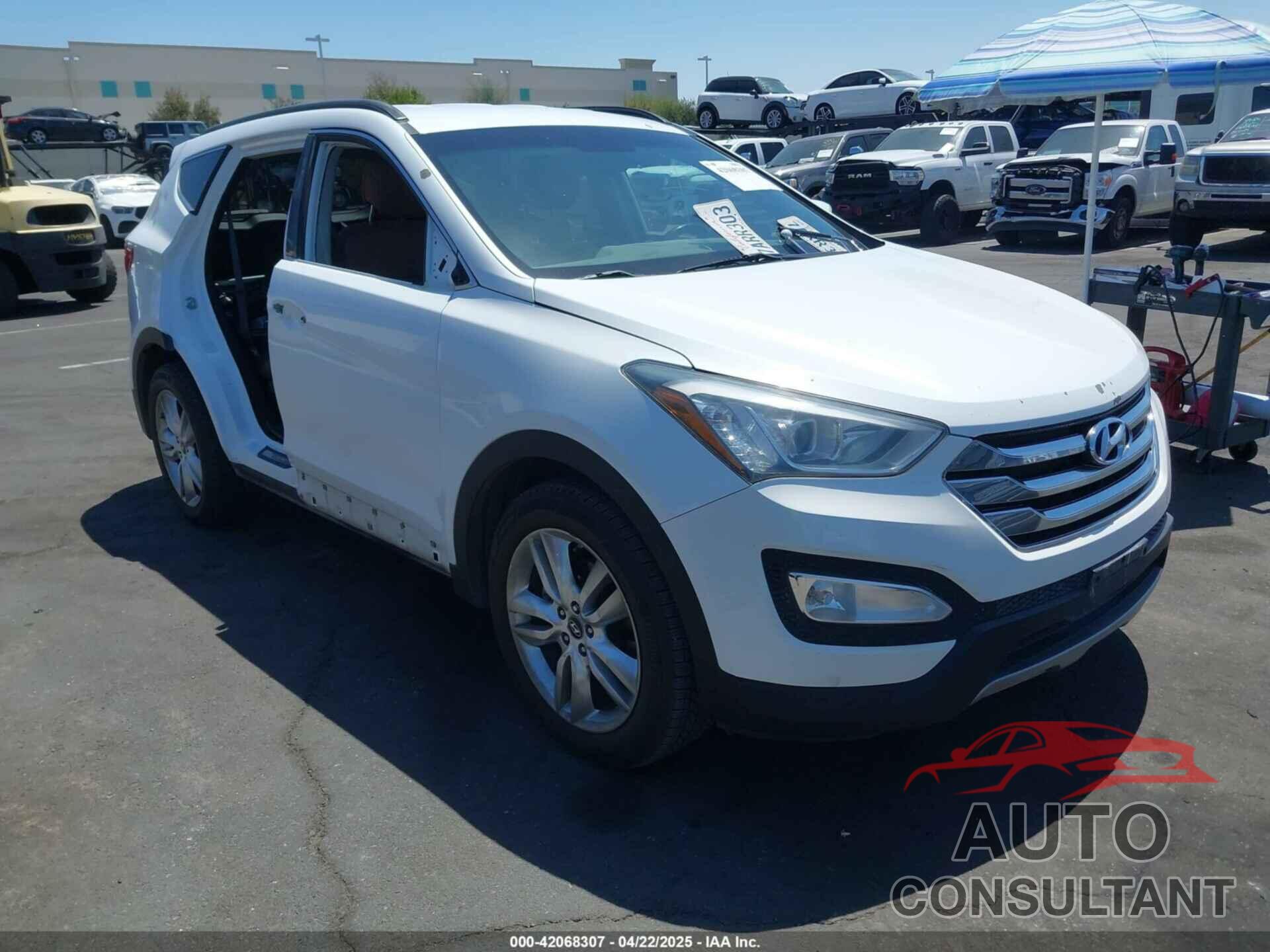 HYUNDAI SANTA FE 2013 - 5XYZUDLAXDG053926