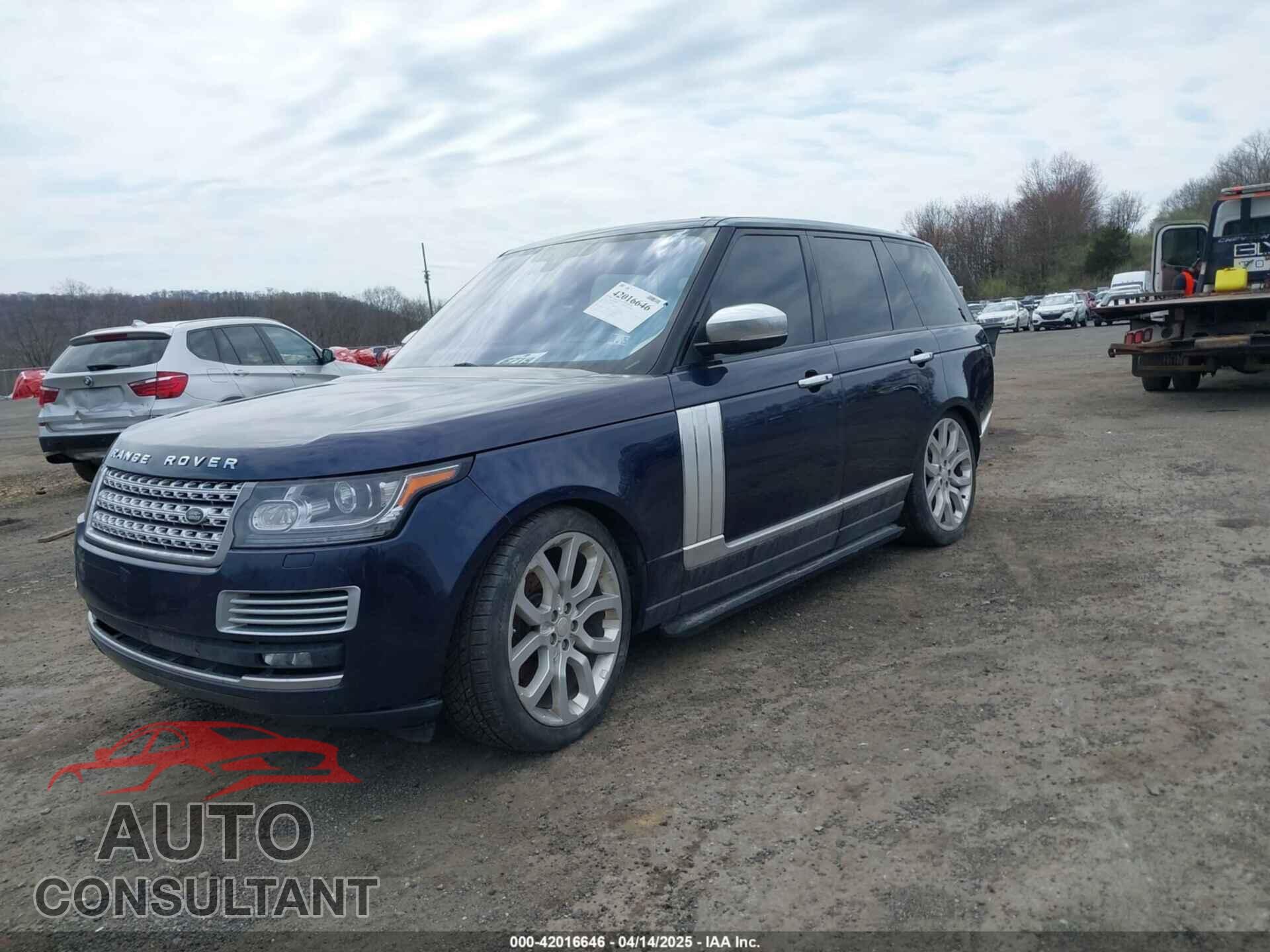 LAND ROVER RANGE ROVER 2016 - SALGS2KF7GA289736