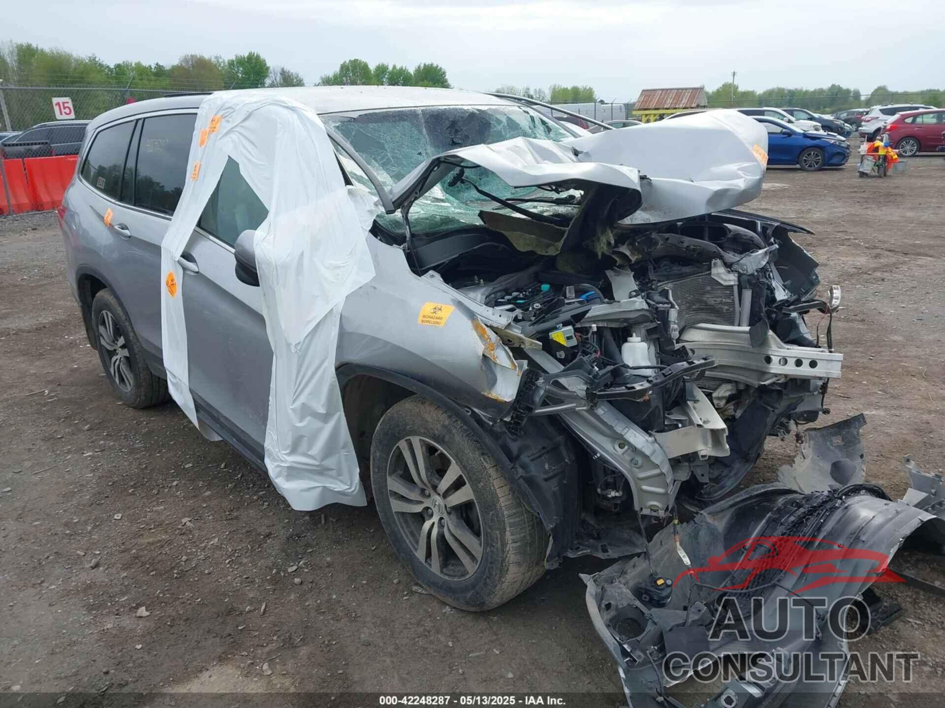 HONDA PILOT 2018 - 5FNYF6H36JB031453