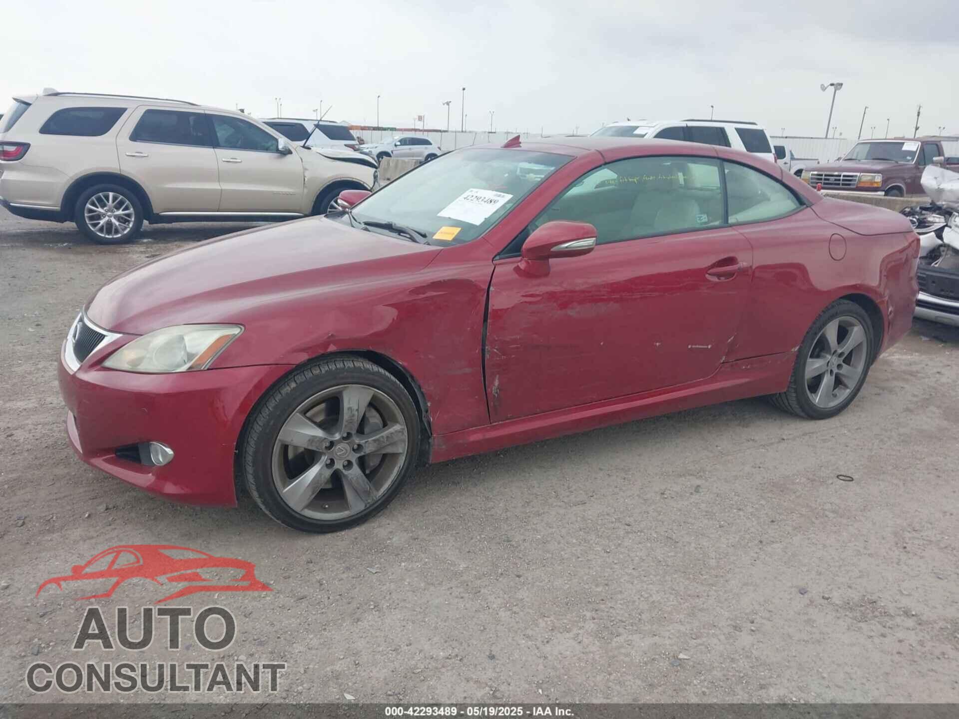 LEXUS IS 350C 2010 - JTHFE2C28A2502005