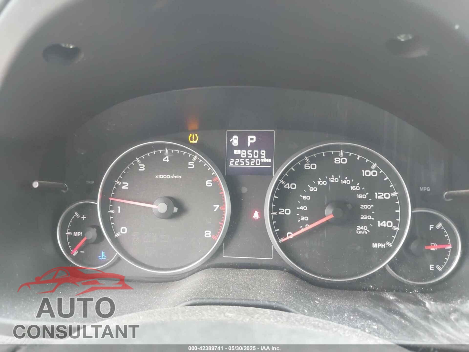 SUBARU OUTBACK 2014 - 4S4BRCCC6E3326697