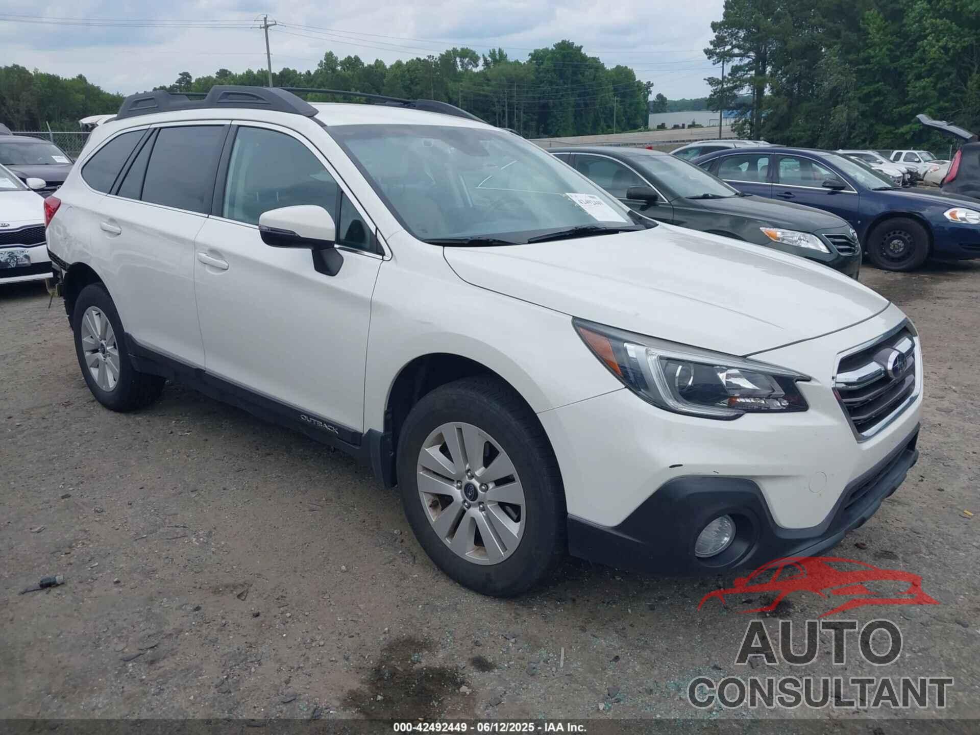 SUBARU OUTBACK 2018 - 4S4BSAFC6J3390608